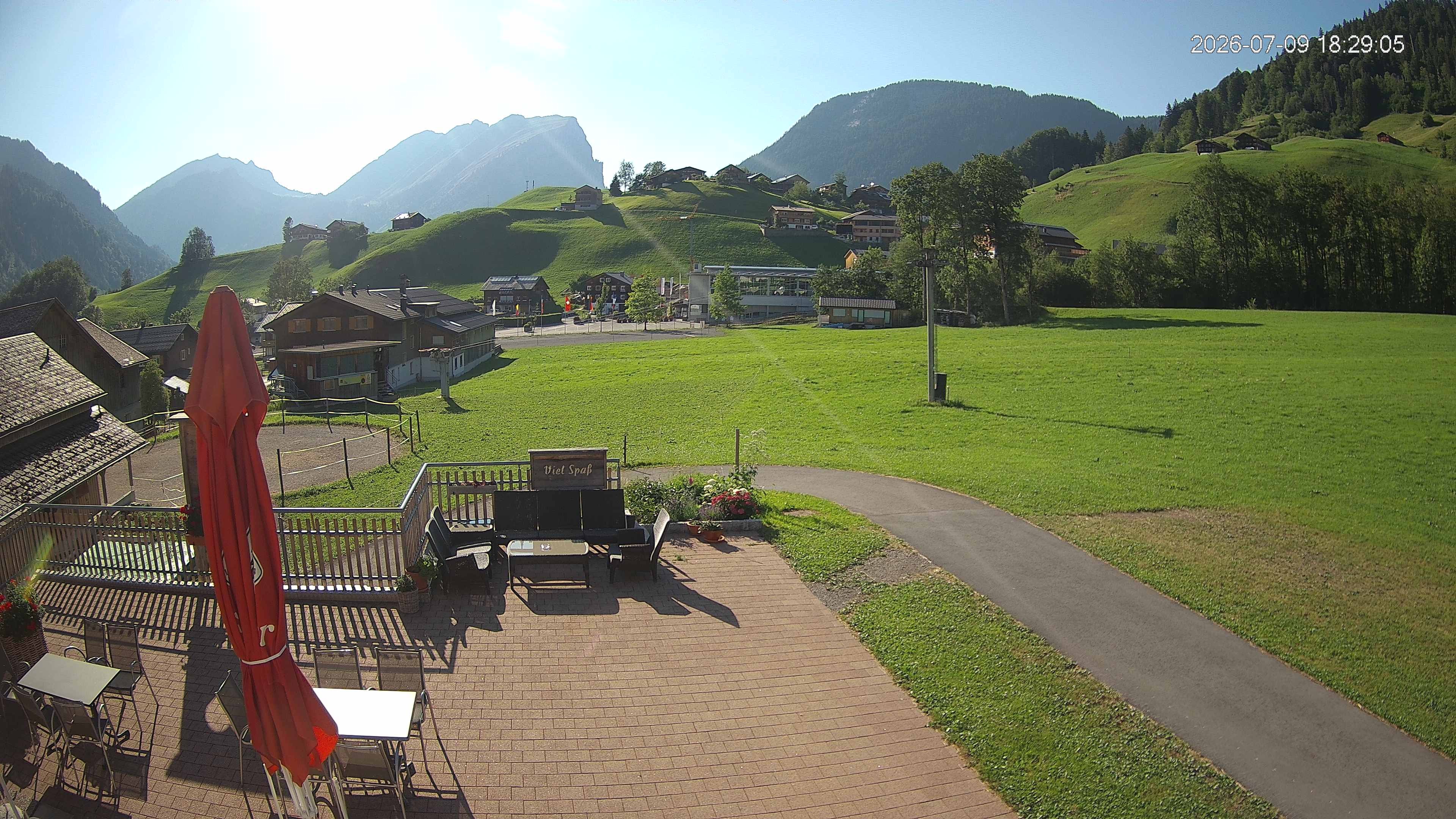 Archiv Foto Webcam Schrannenhof am Diedamskopf