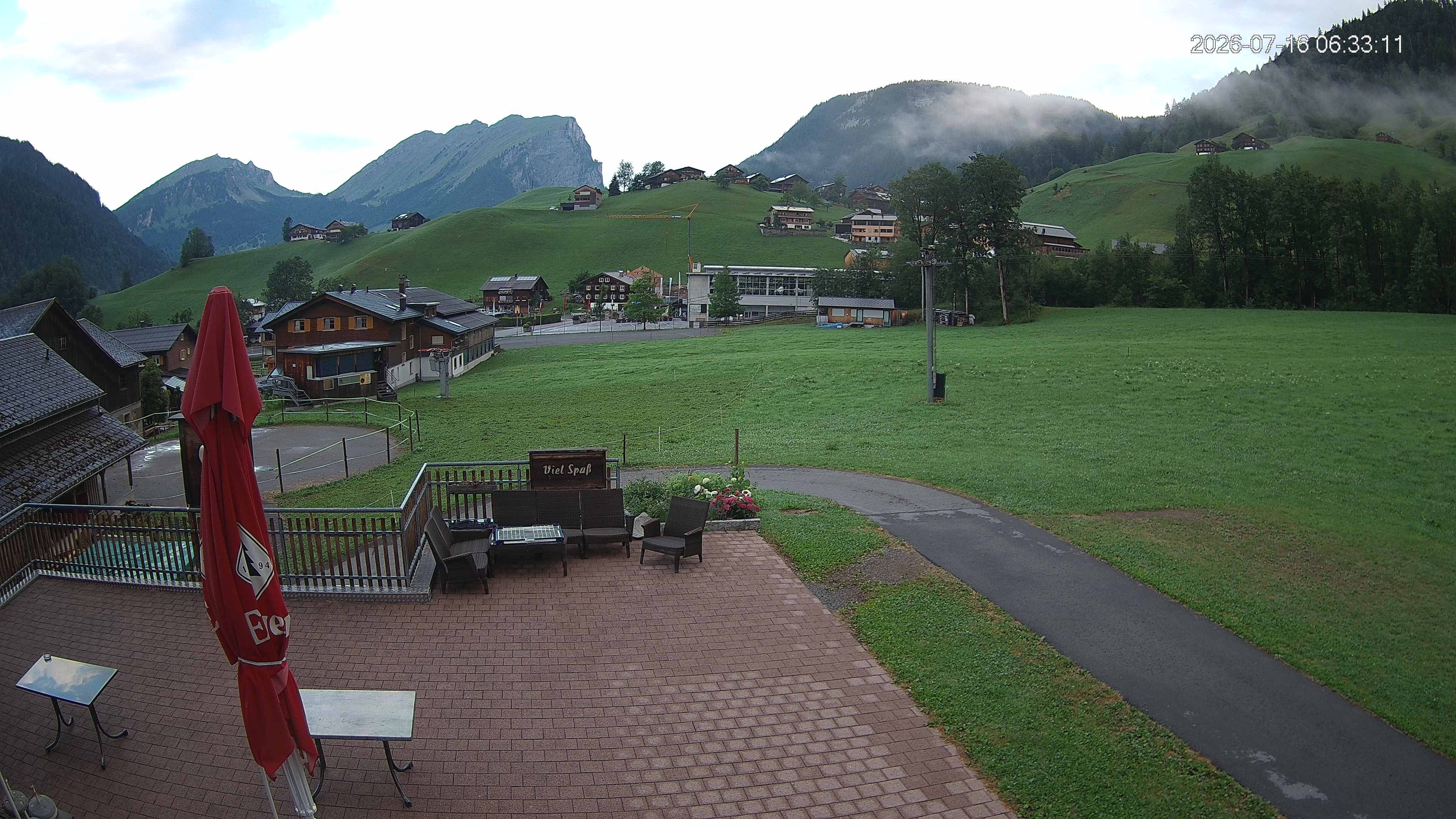 Archiv Foto Webcam Schrannenhof am Diedamskopf