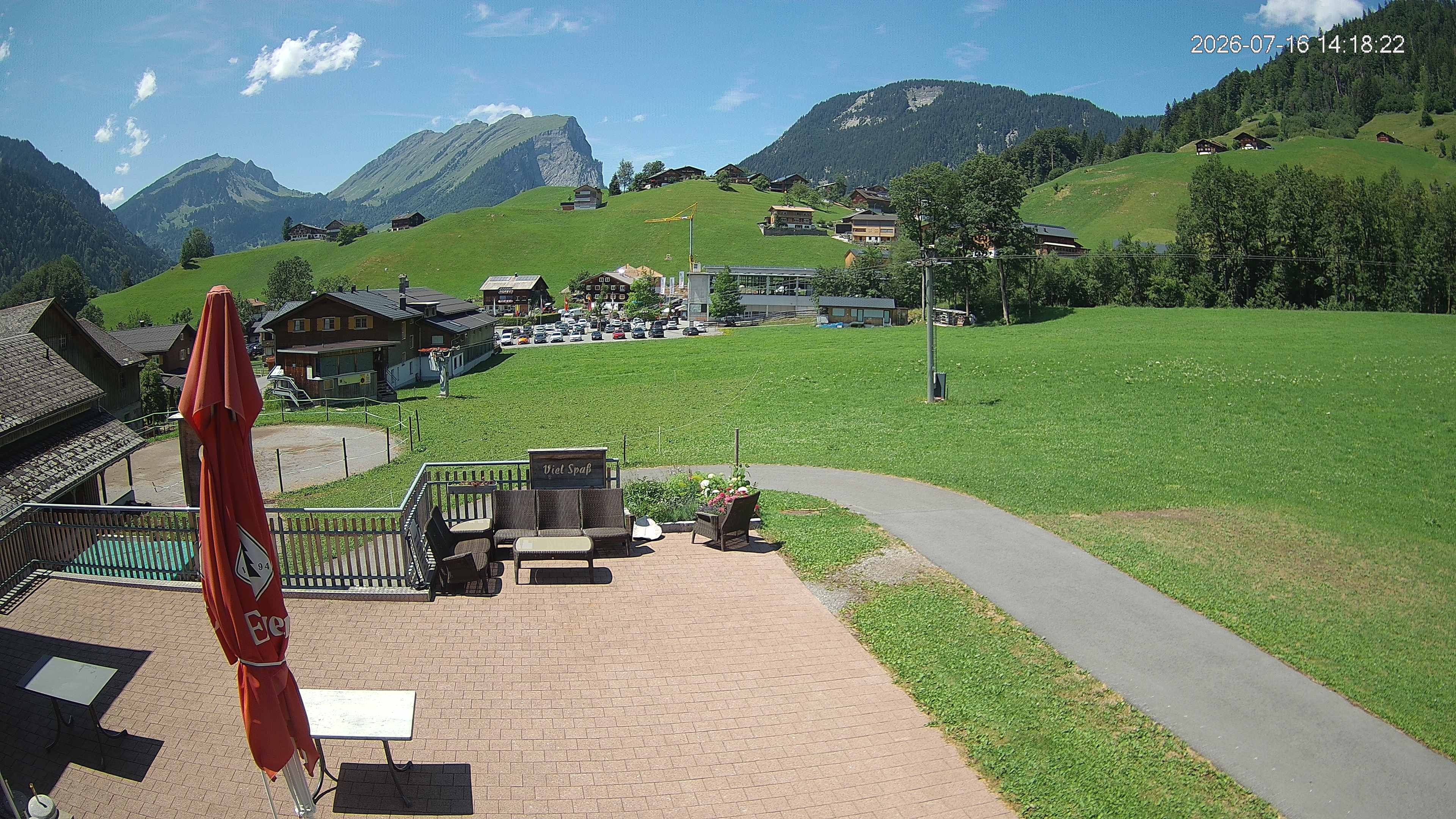 Archiv Foto Webcam Schrannenhof am Diedamskopf