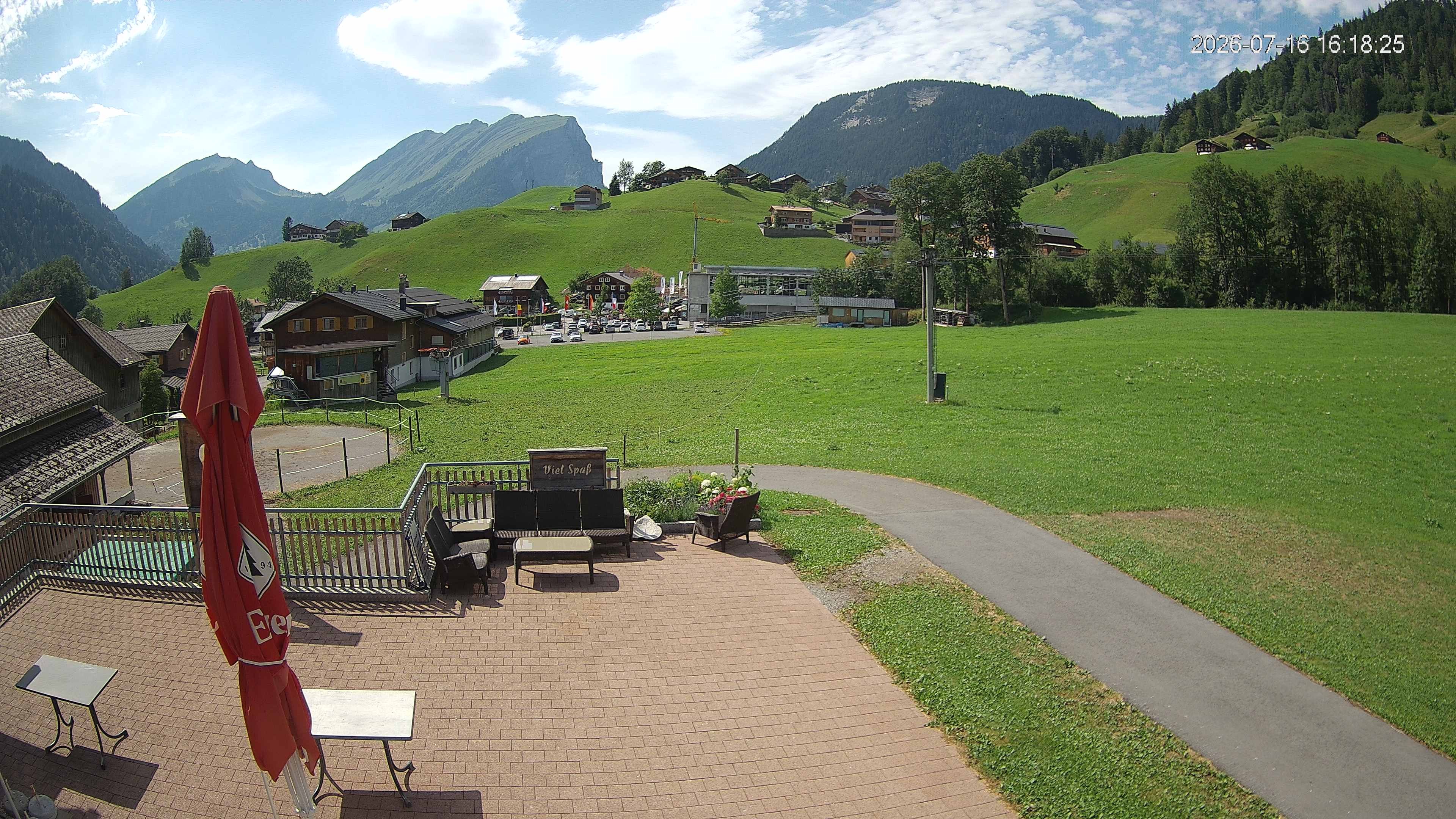 Archiv Foto Webcam Schrannenhof am Diedamskopf