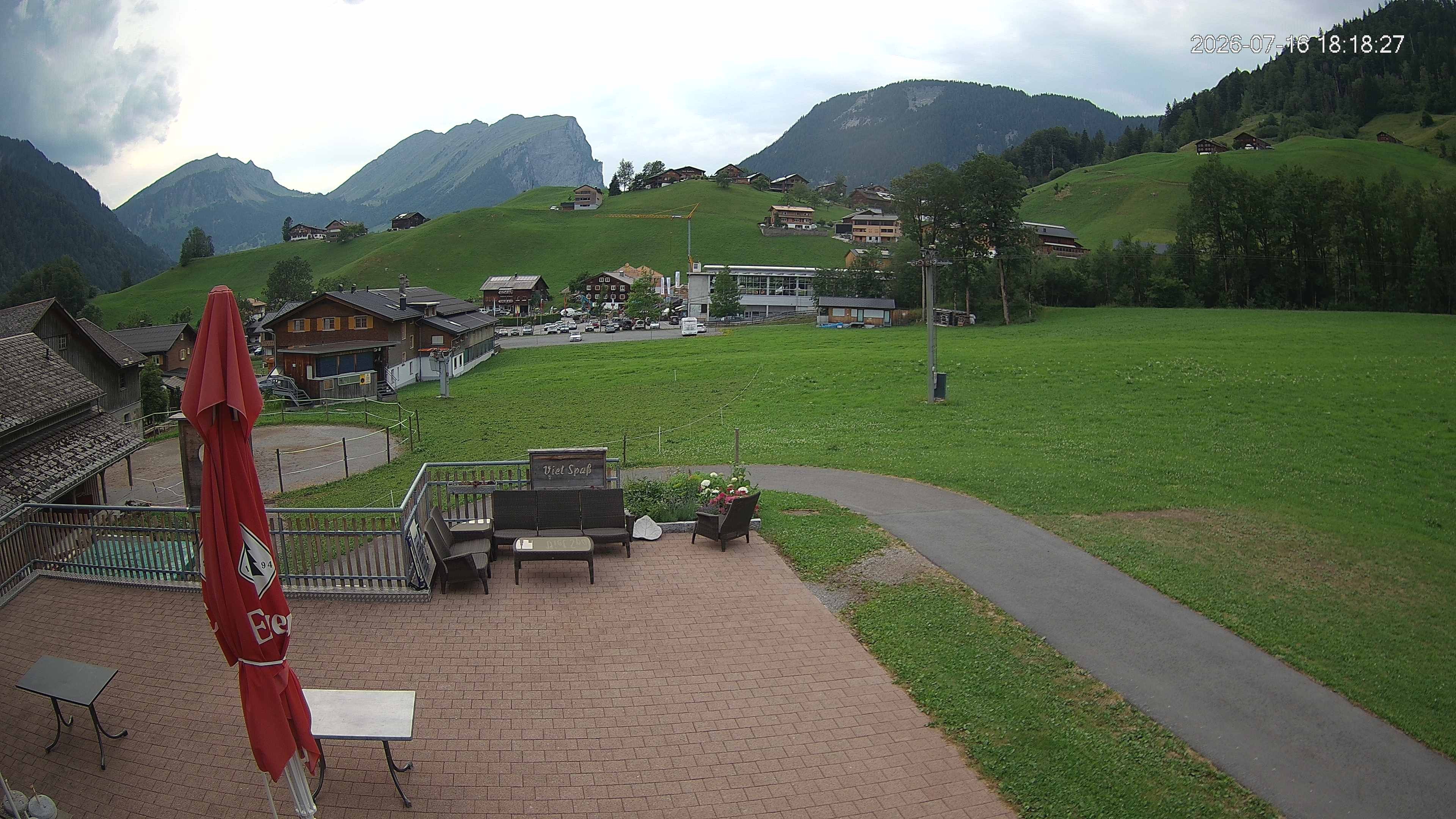 Archiv Foto Webcam Schrannenhof am Diedamskopf