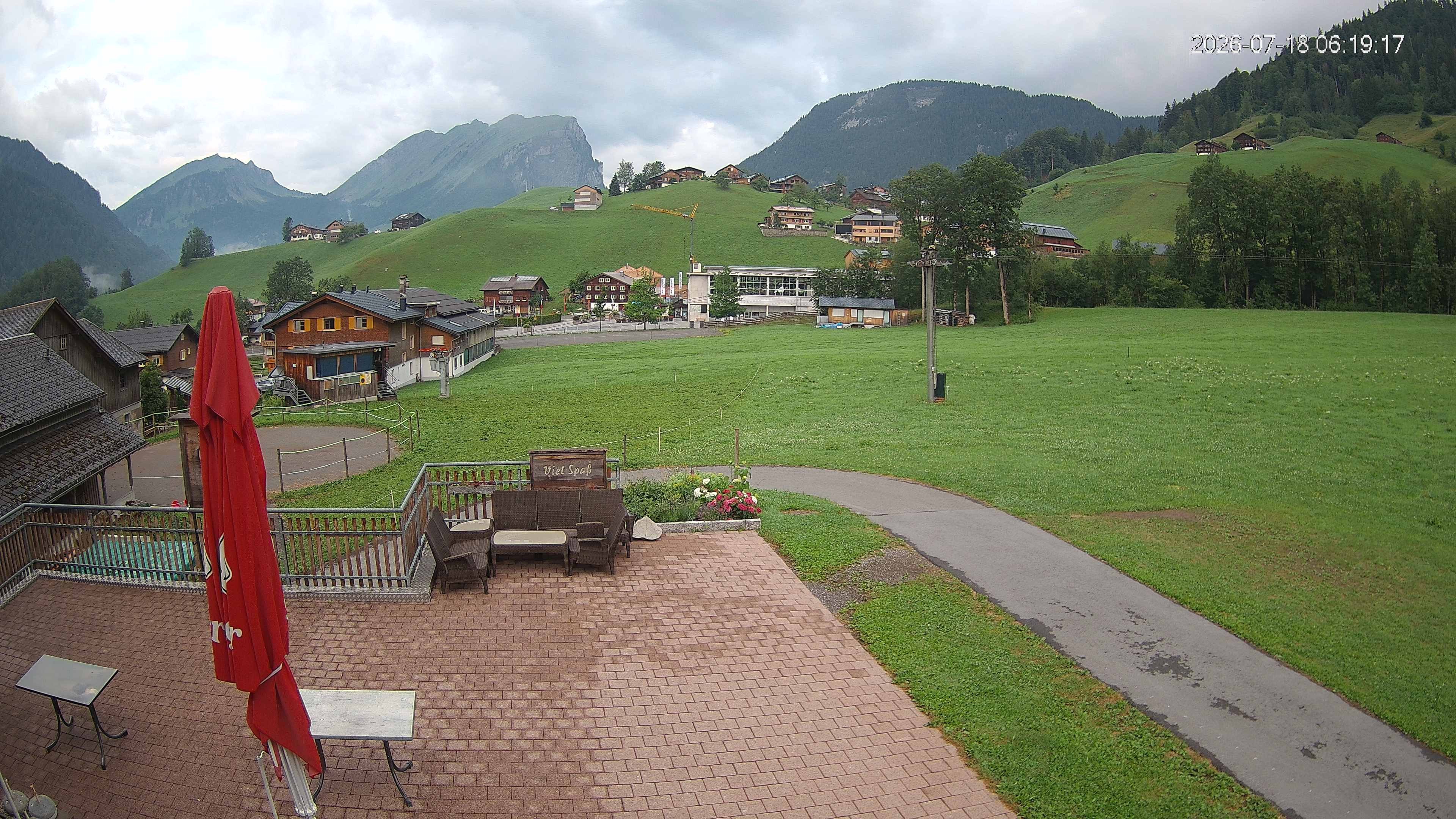 Archiv Foto Webcam Schrannenhof am Diedamskopf