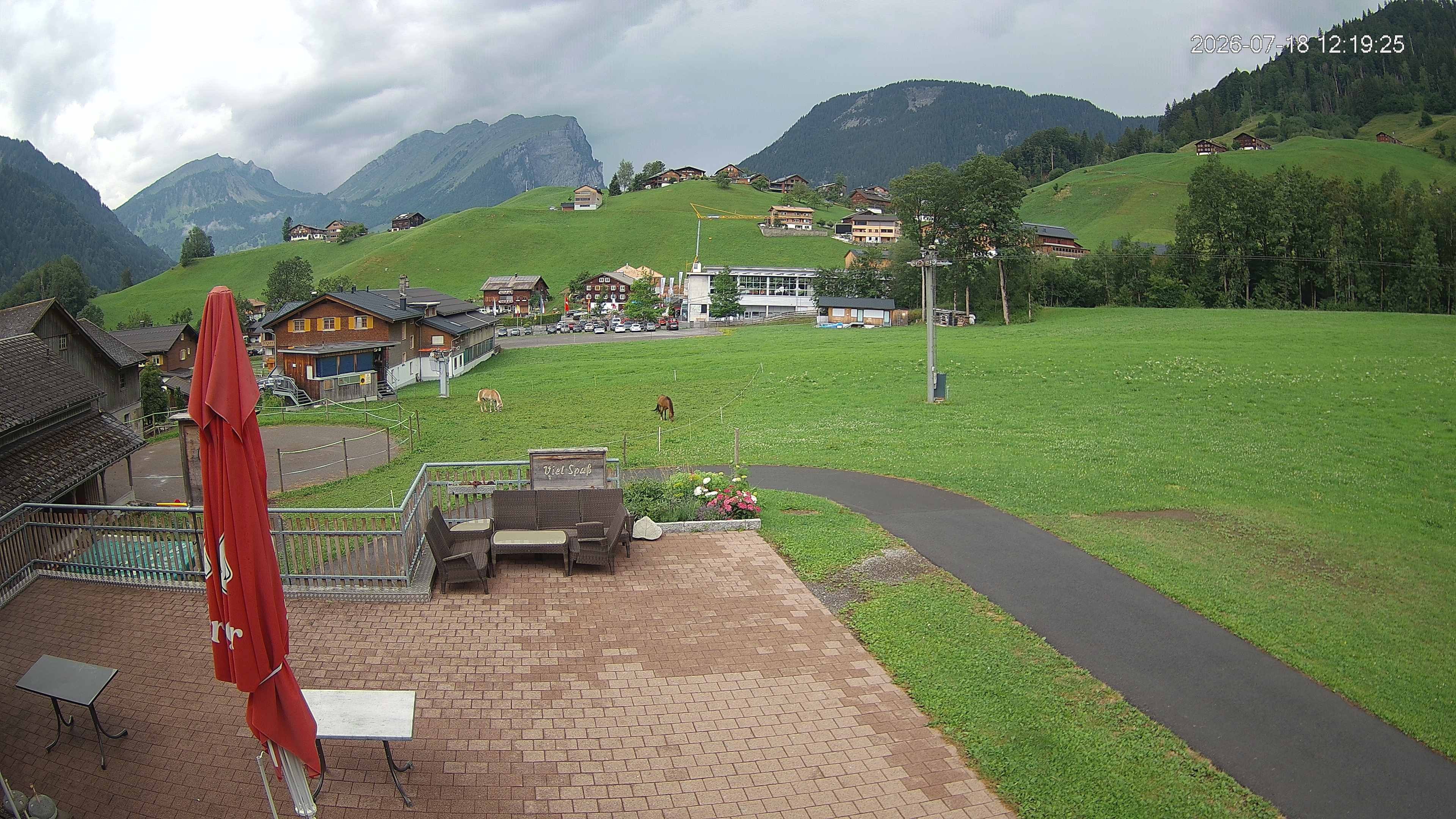 Archiv Foto Webcam Schrannenhof am Diedamskopf