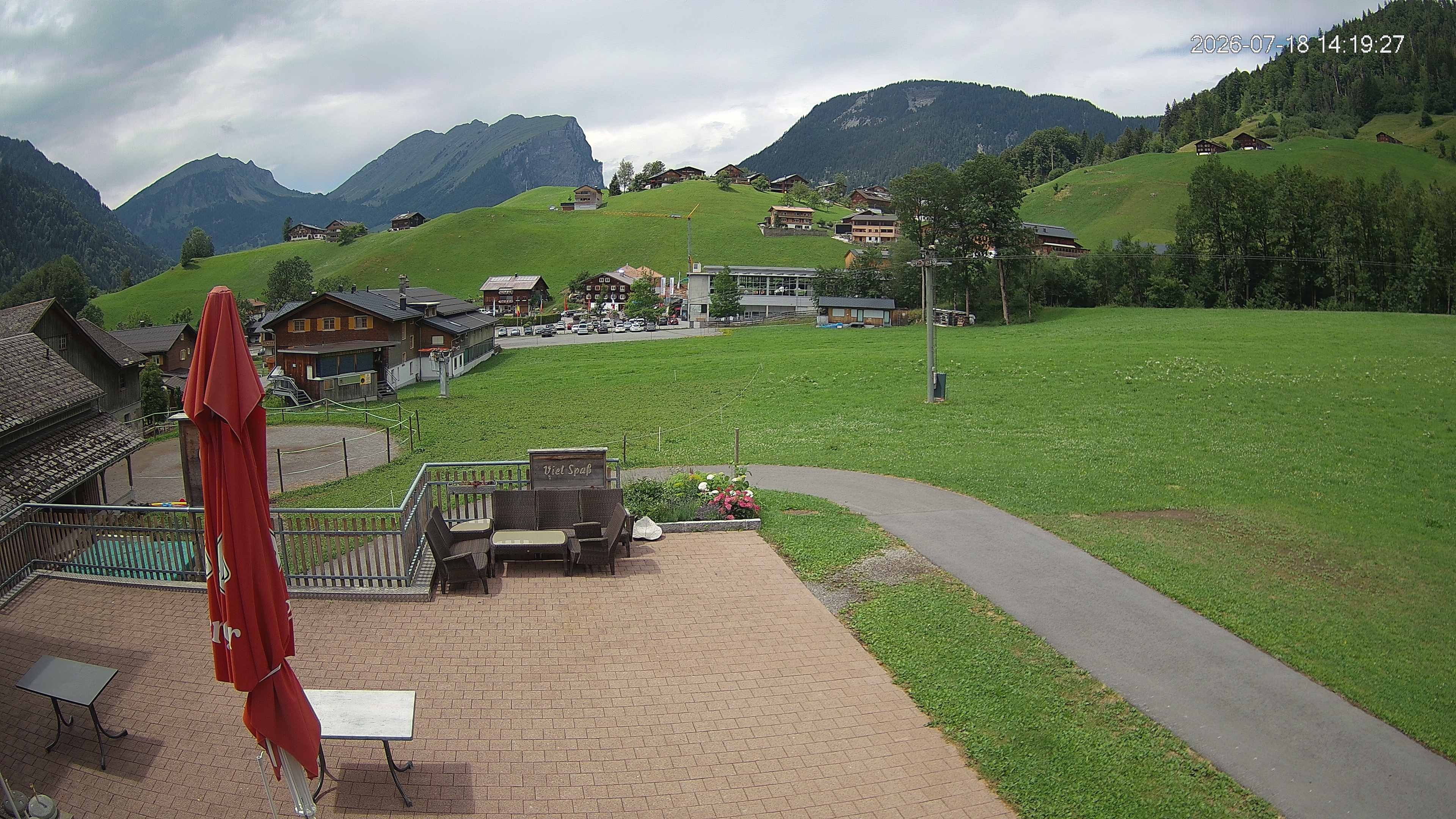 Archiv Foto Webcam Schrannenhof am Diedamskopf