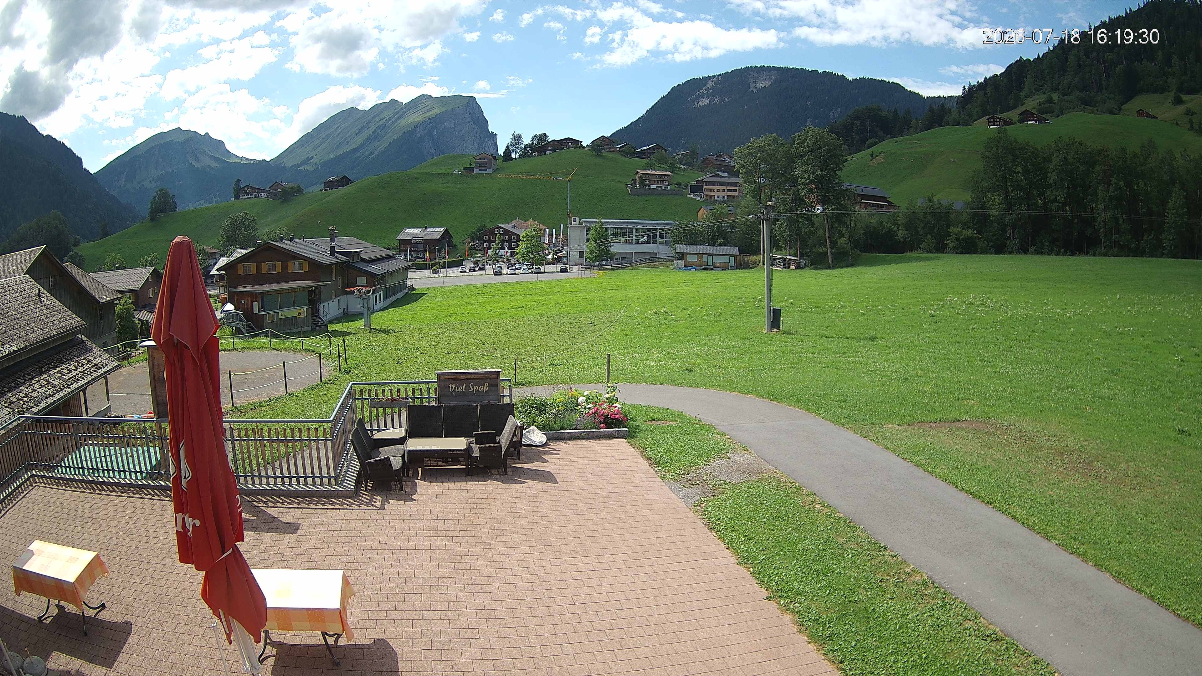 Archiv Foto Webcam Schrannenhof am Diedamskopf