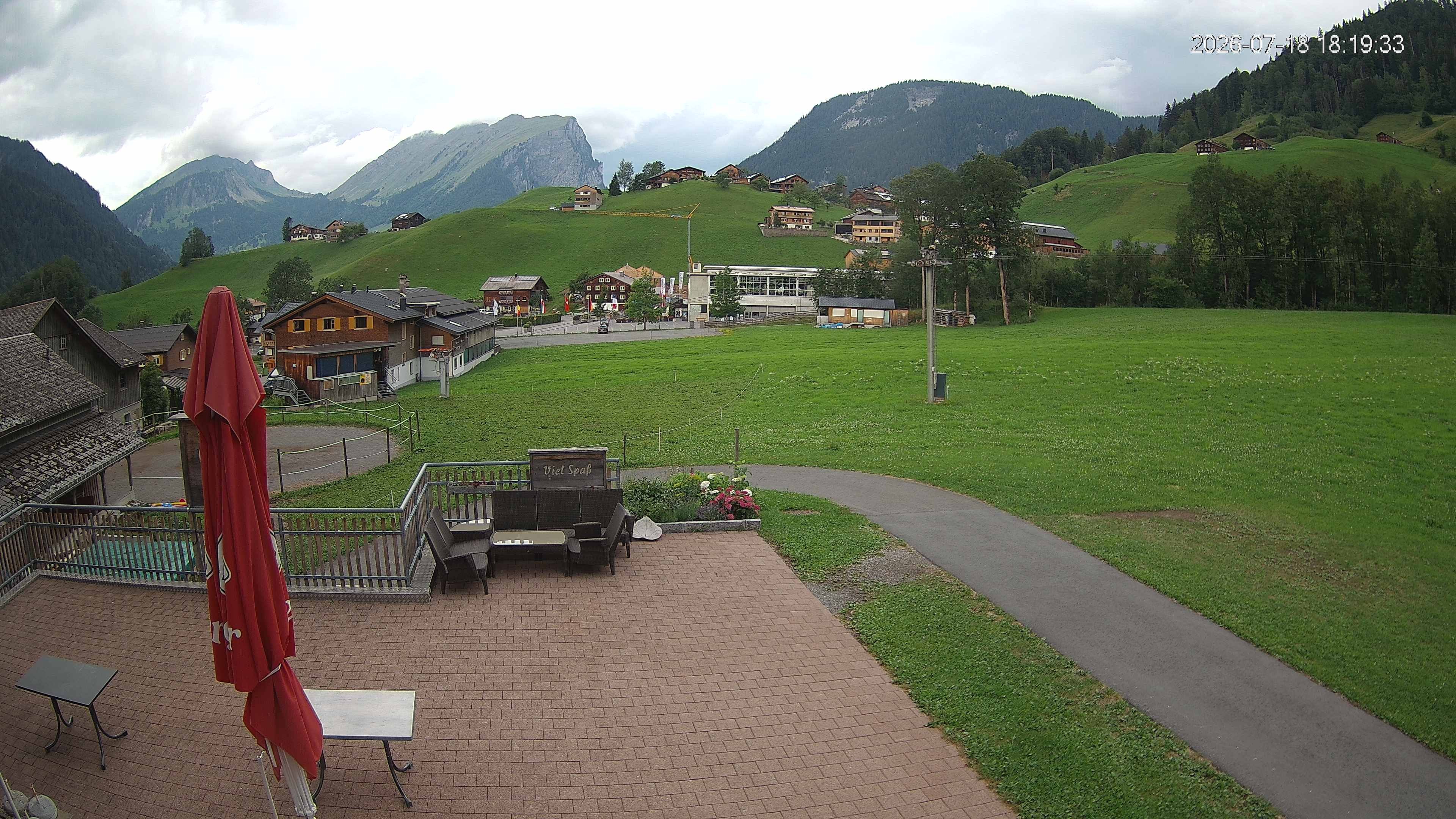 Archiv Foto Webcam Schrannenhof am Diedamskopf