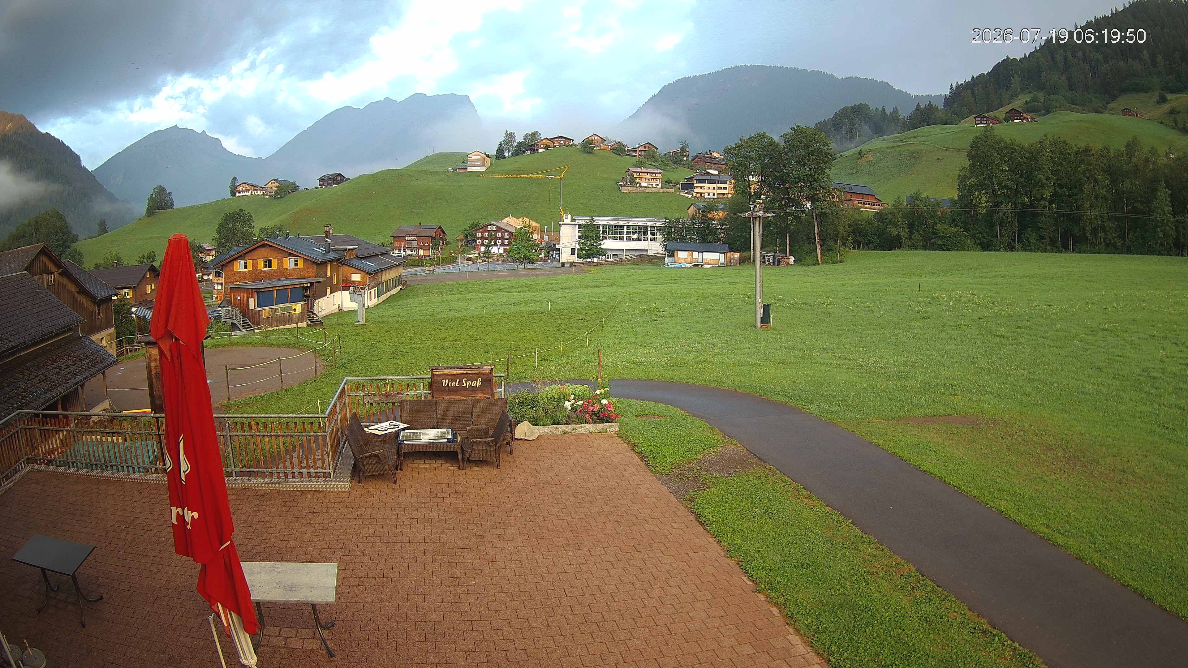 Archiv Foto Webcam Schrannenhof am Diedamskopf