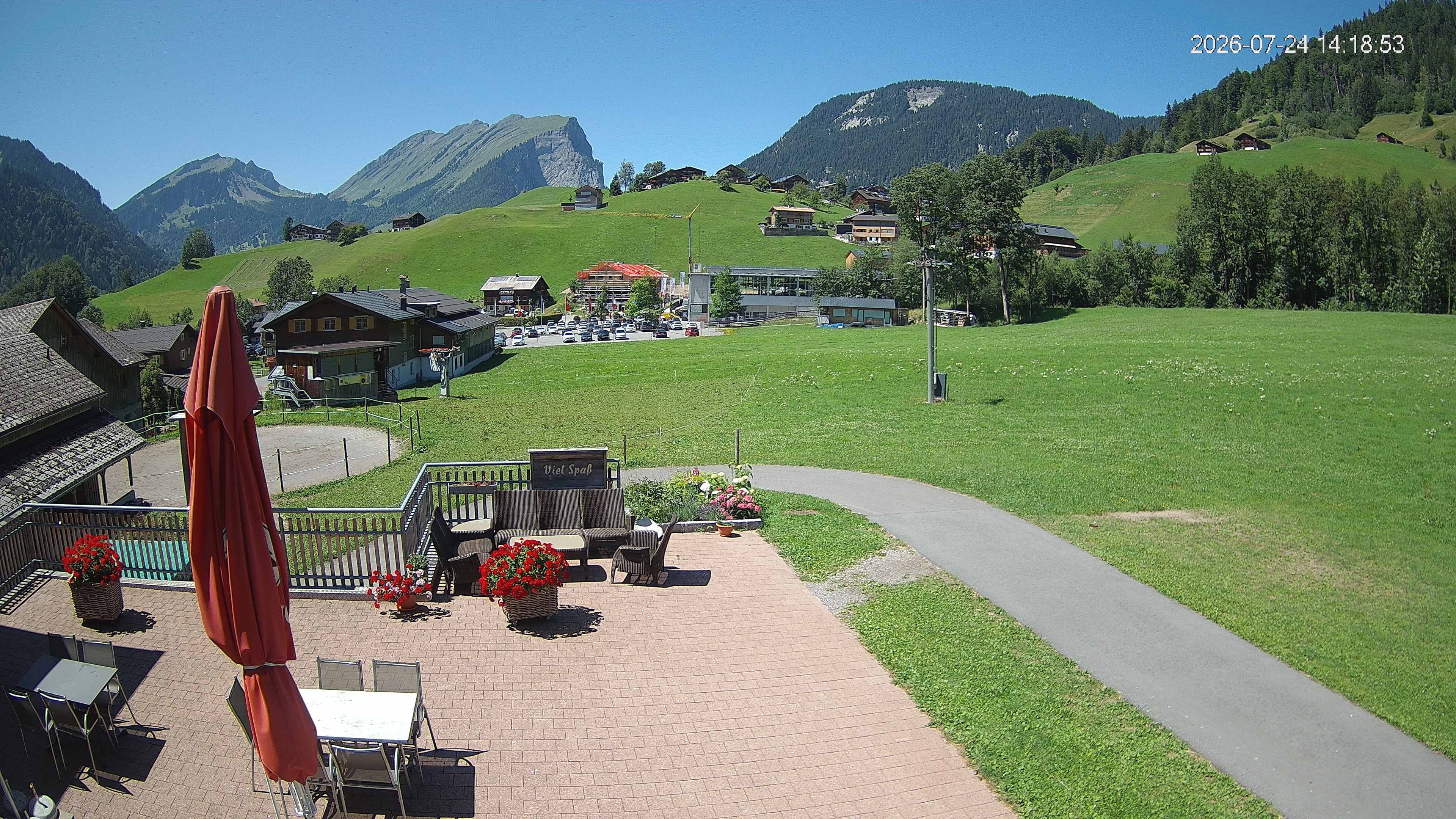 Archiv Foto Webcam Schrannenhof am Diedamskopf