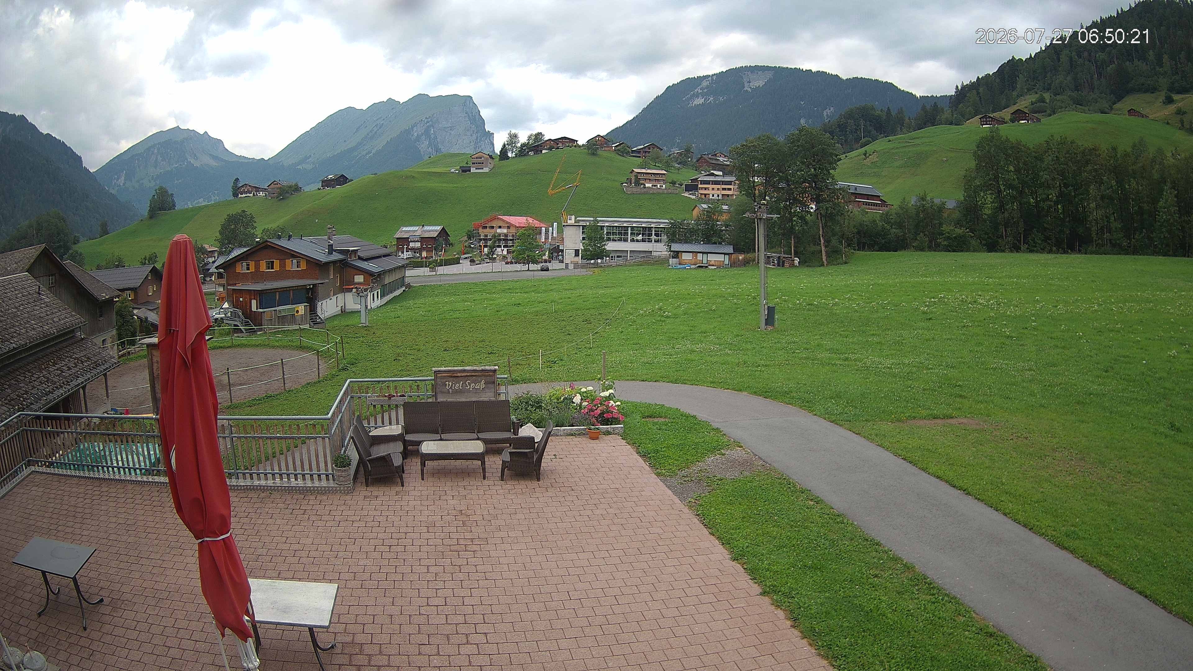 Archiv Foto Webcam Schrannenhof am Diedamskopf