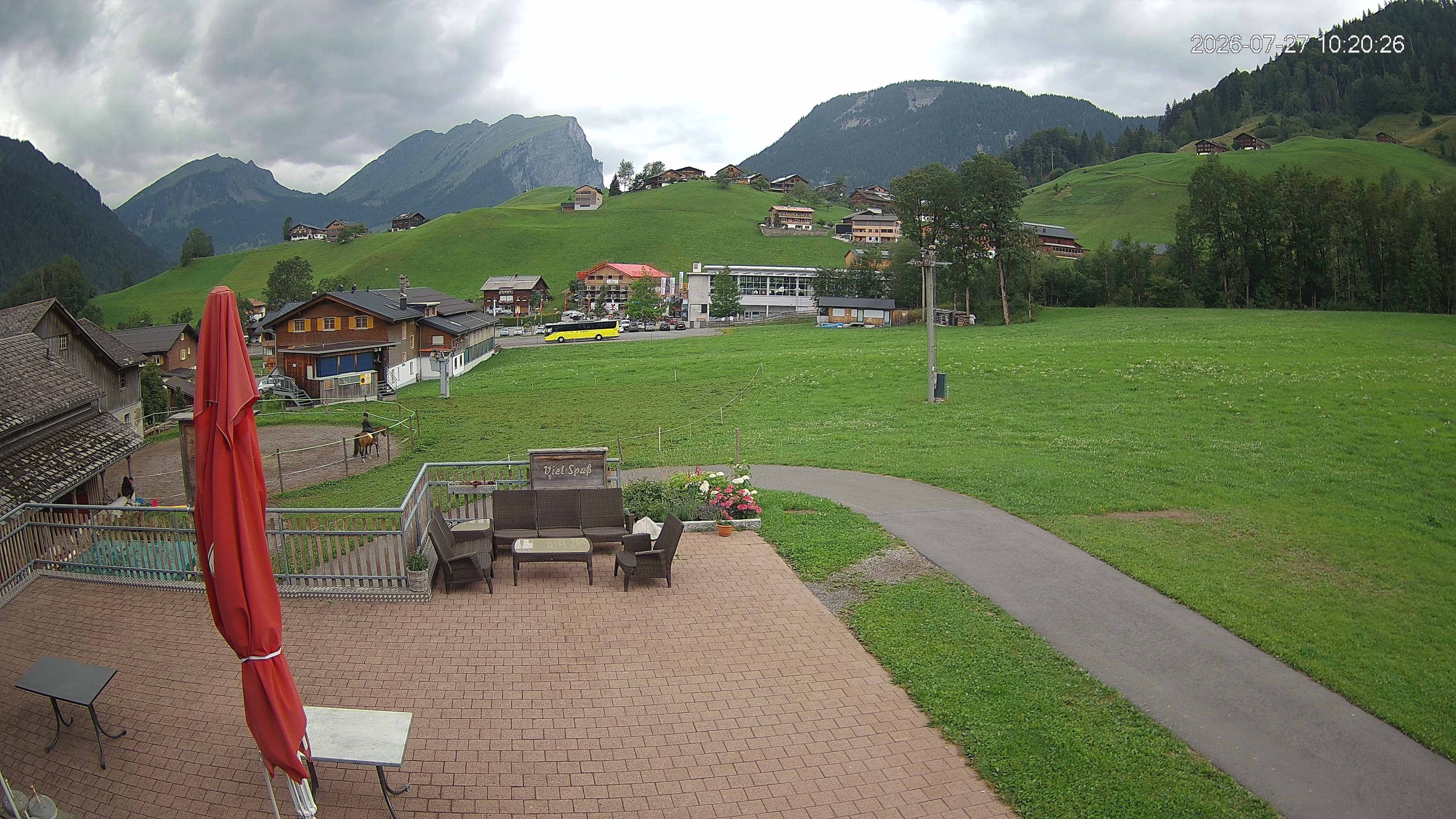 Archiv Foto Webcam Schrannenhof am Diedamskopf