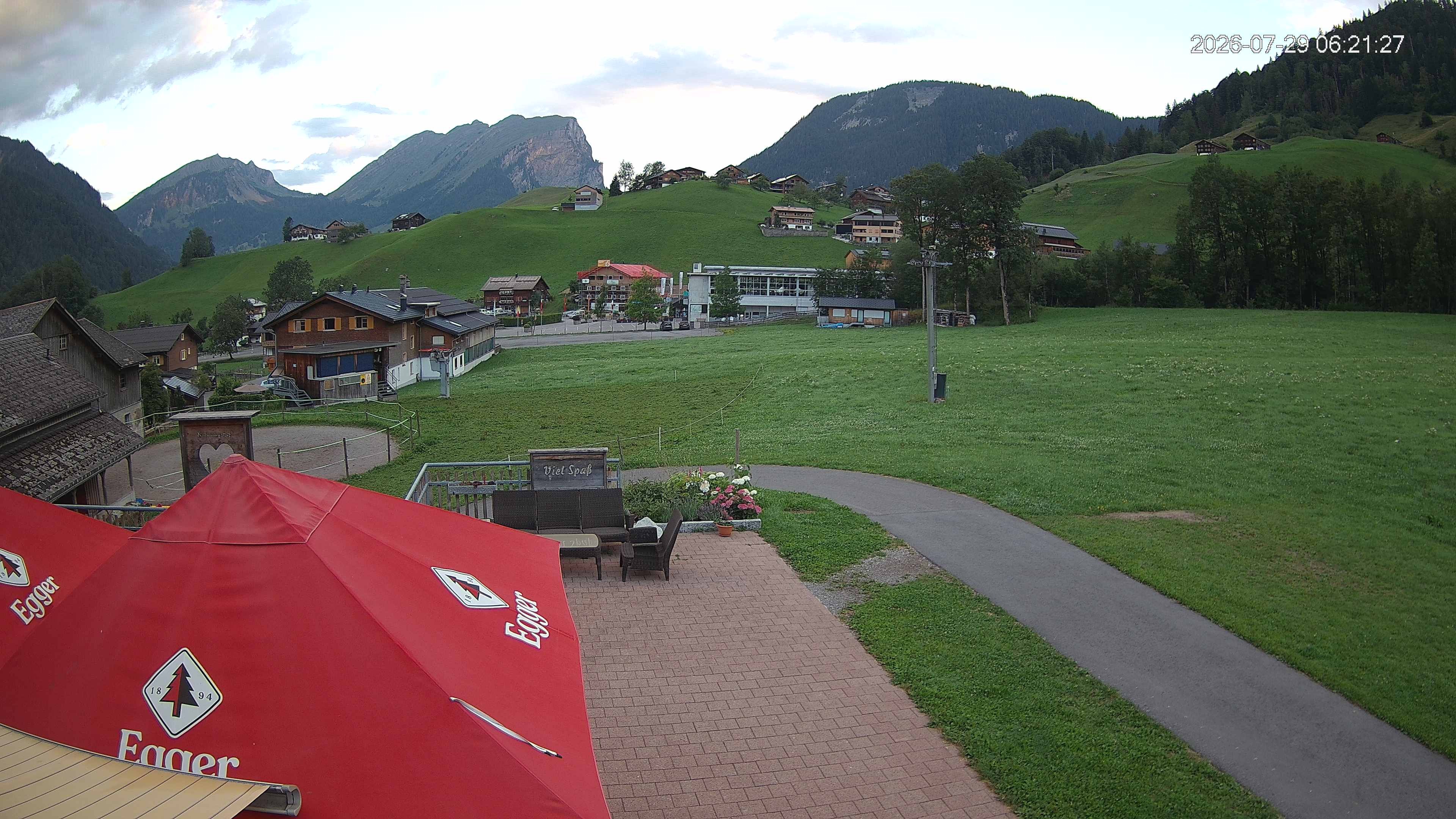 Archiv Foto Webcam Schrannenhof am Diedamskopf
