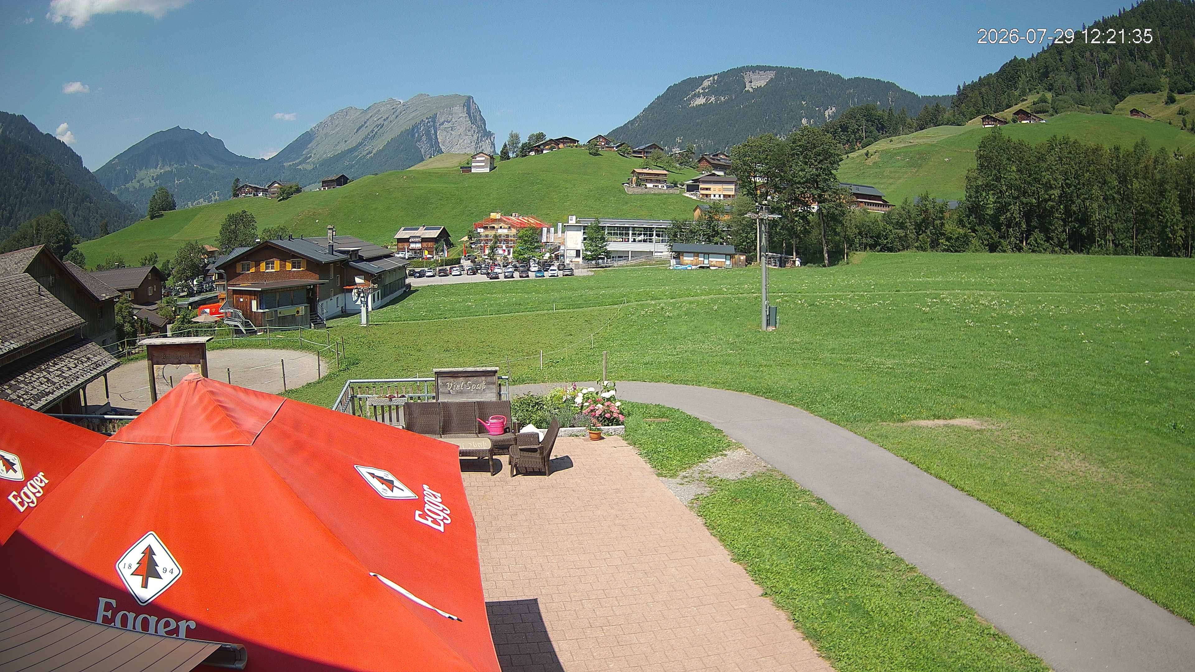 Archiv Foto Webcam Schrannenhof am Diedamskopf