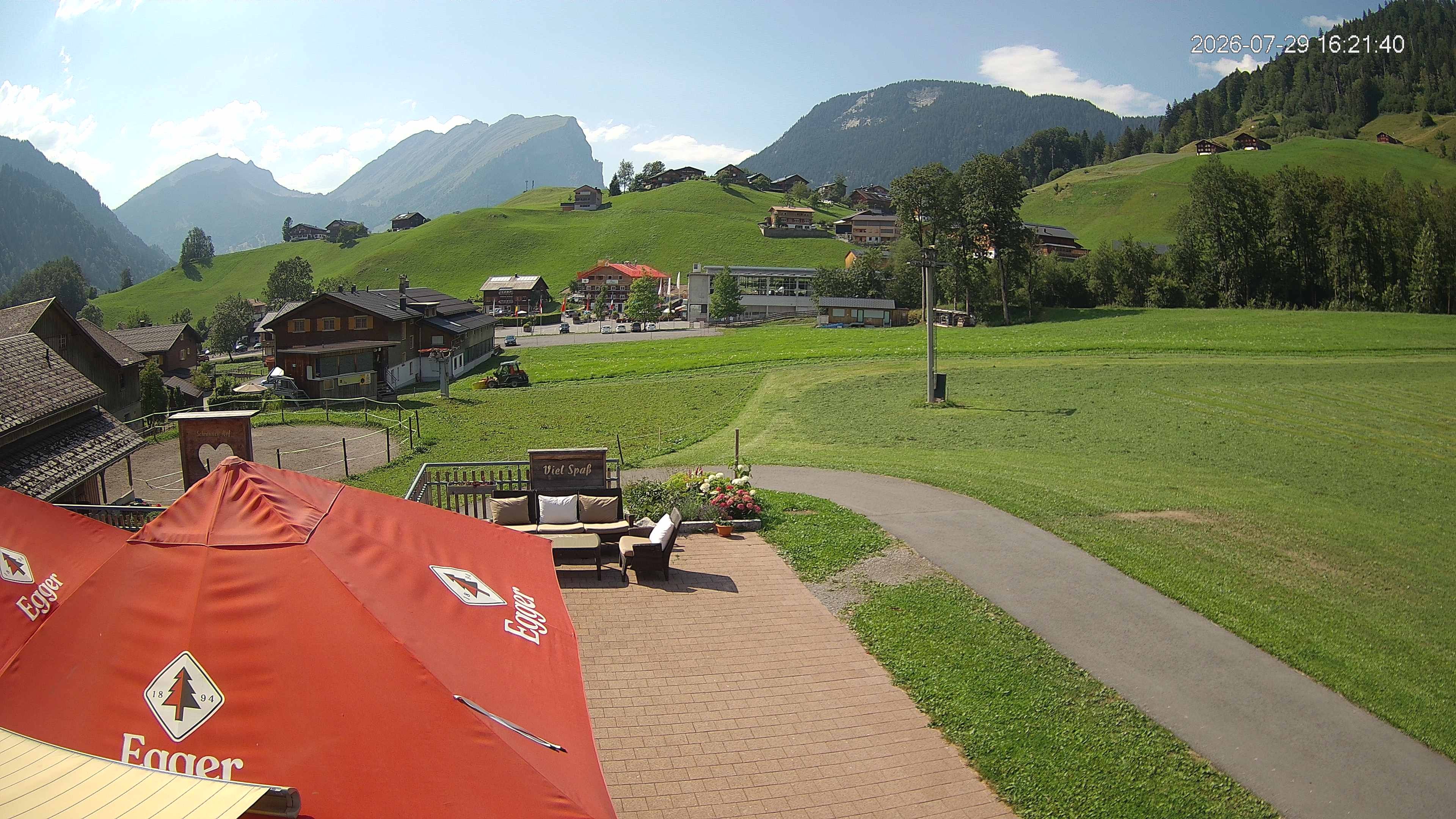 Archiv Foto Webcam Schrannenhof am Diedamskopf