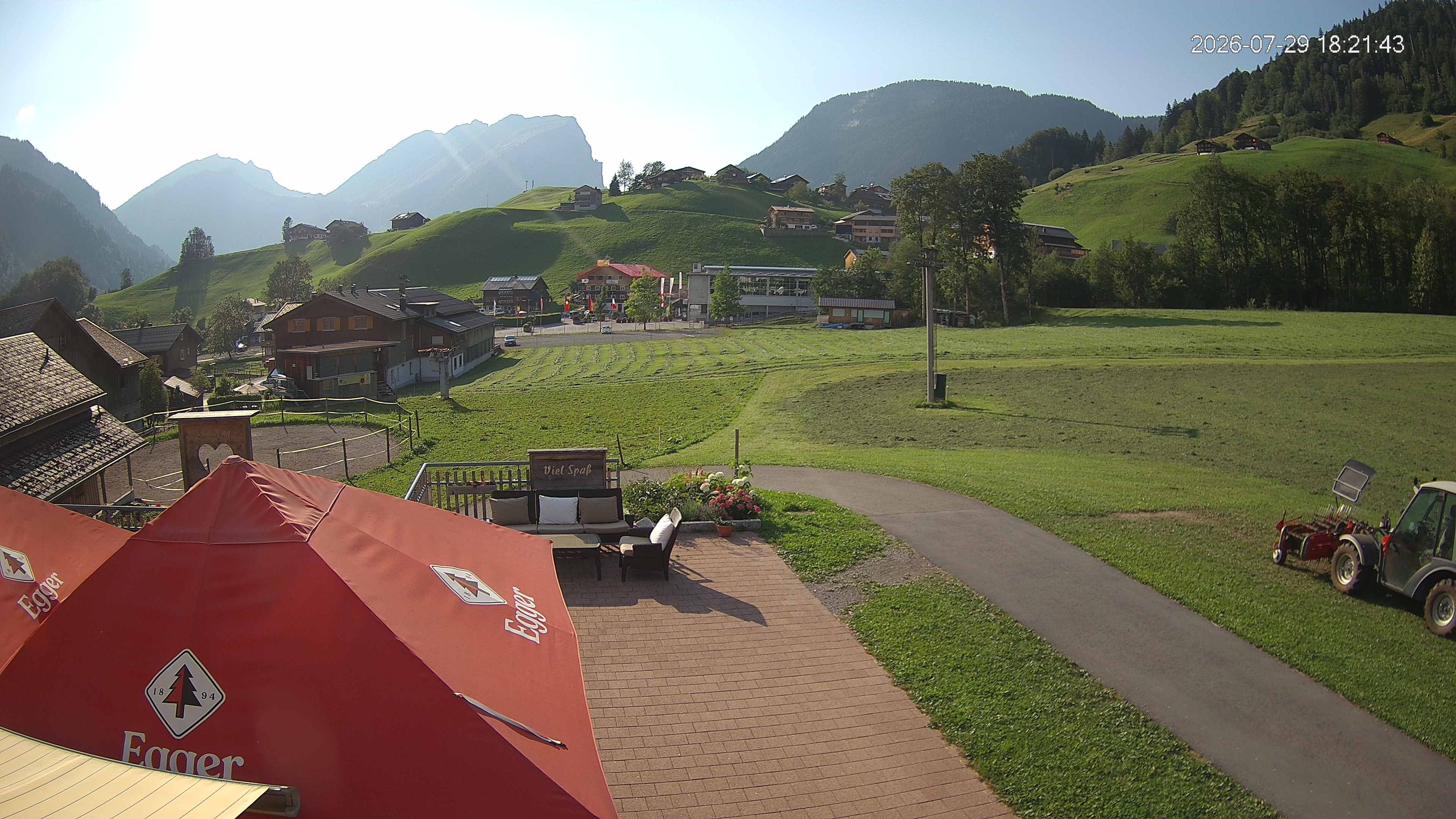 Archiv Foto Webcam Schrannenhof am Diedamskopf