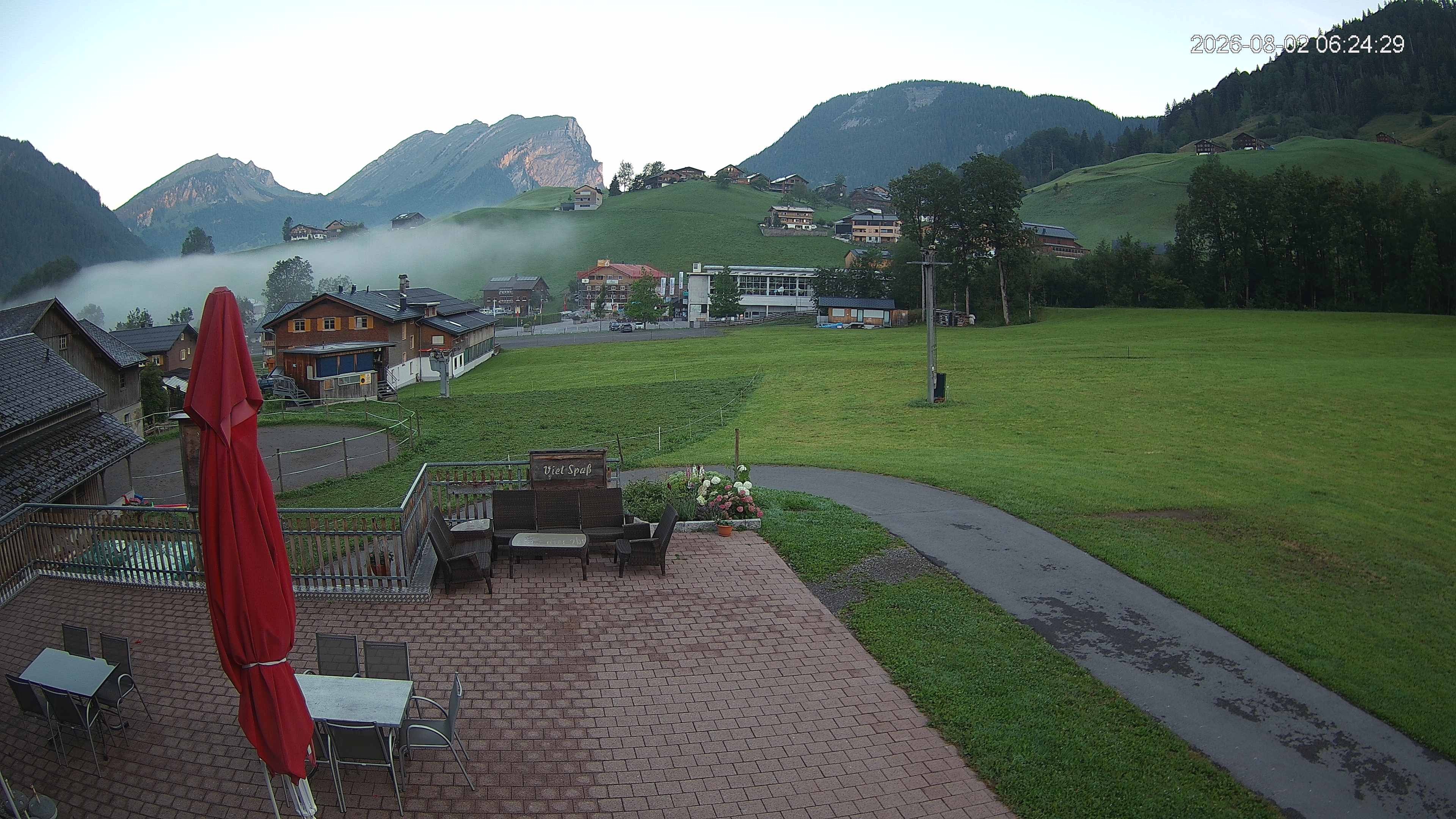 Archiv Foto Webcam Schrannenhof am Diedamskopf