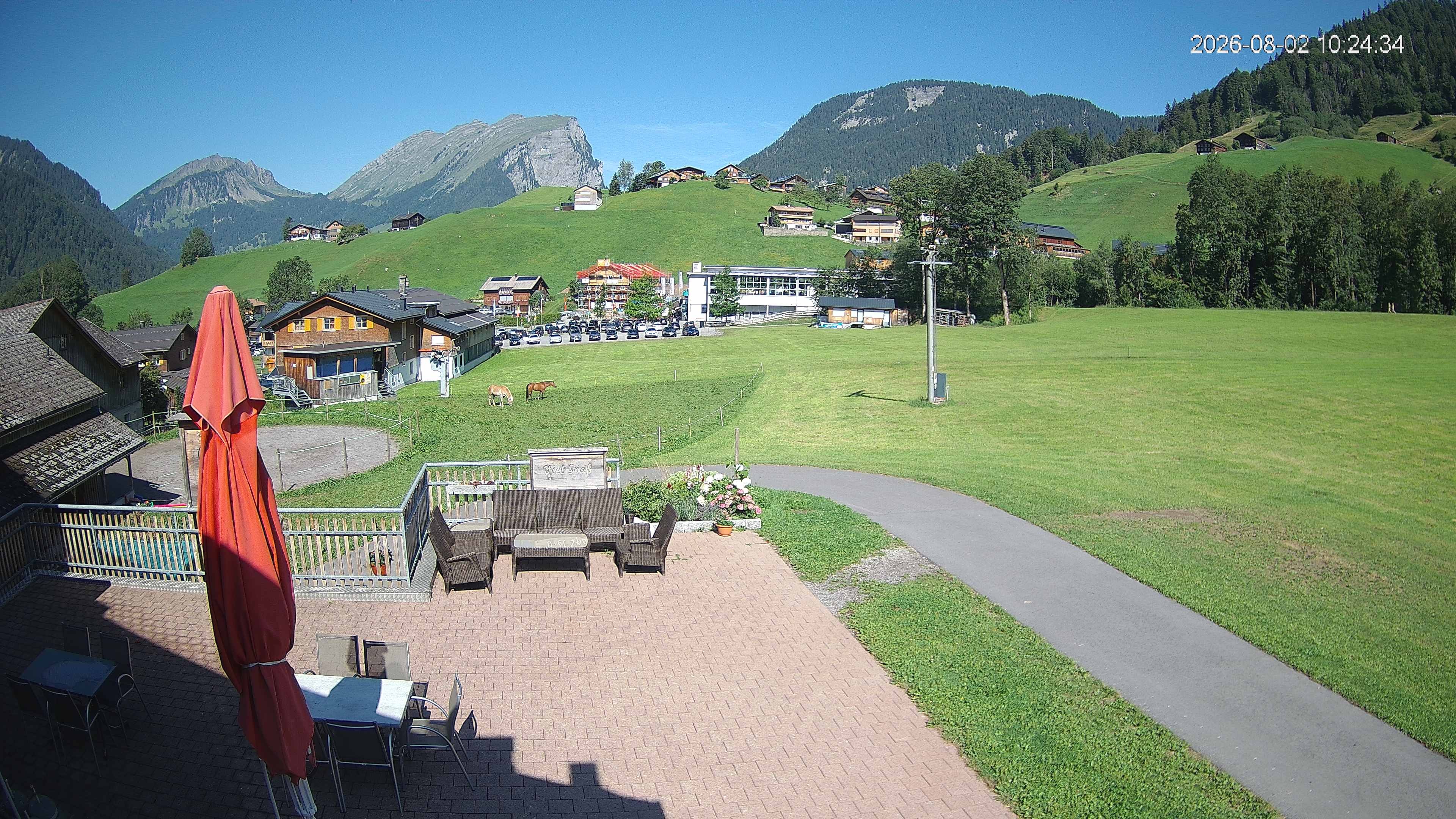 Archiv Foto Webcam Schrannenhof am Diedamskopf