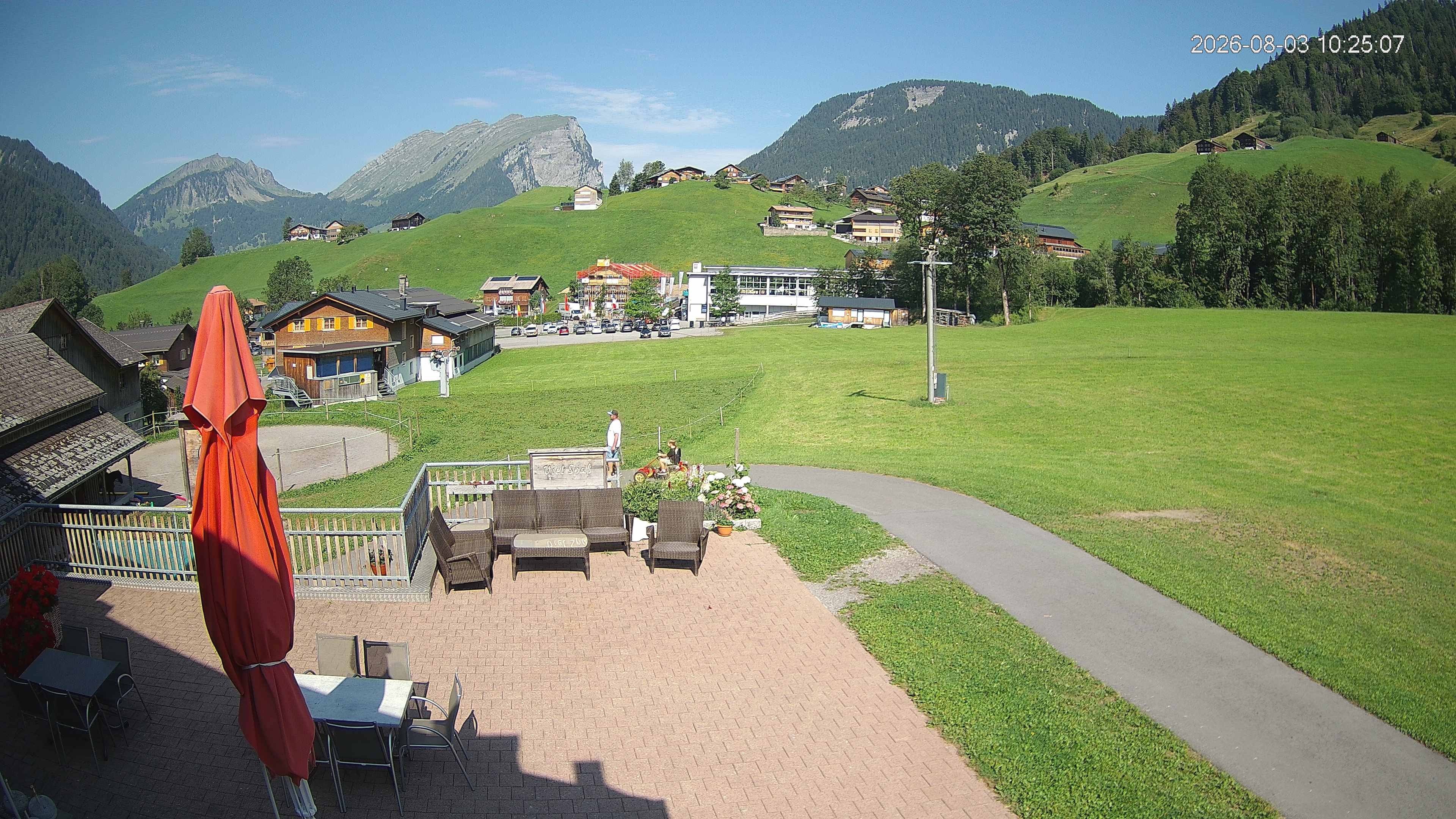 Archiv Foto Webcam Schrannenhof am Diedamskopf