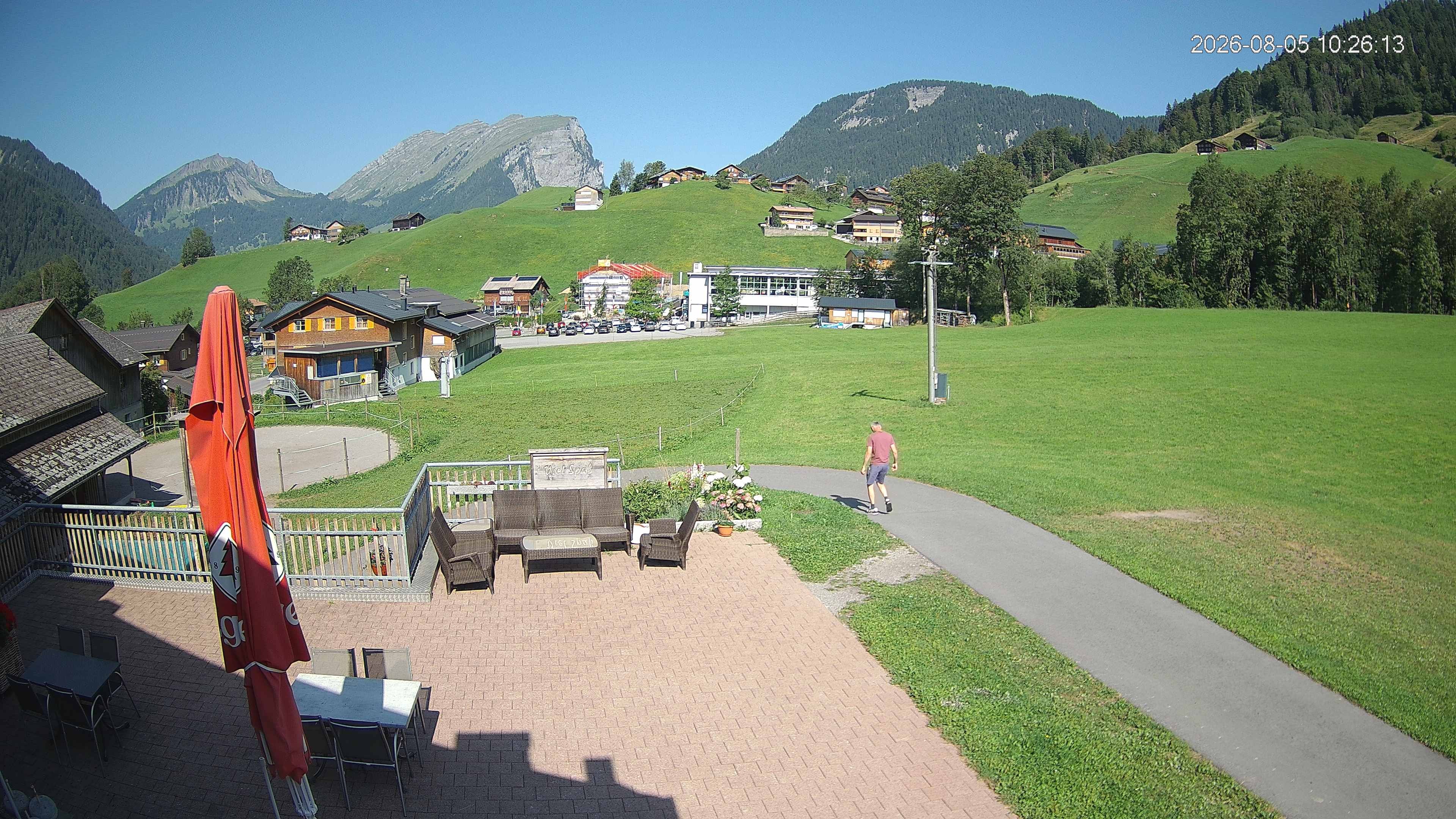 Archiv Foto Webcam Schrannenhof am Diedamskopf