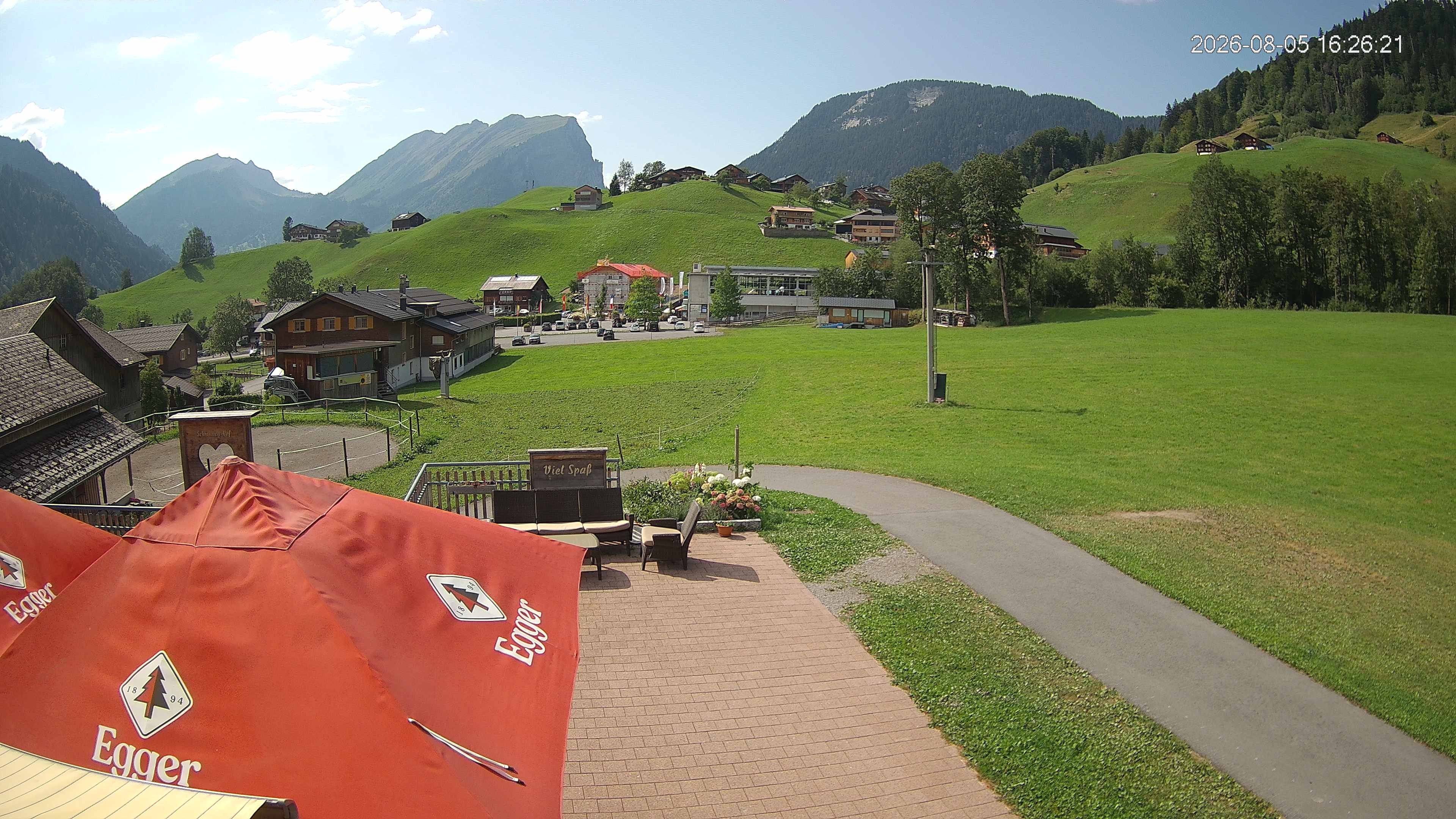 Archiv Foto Webcam Schrannenhof am Diedamskopf