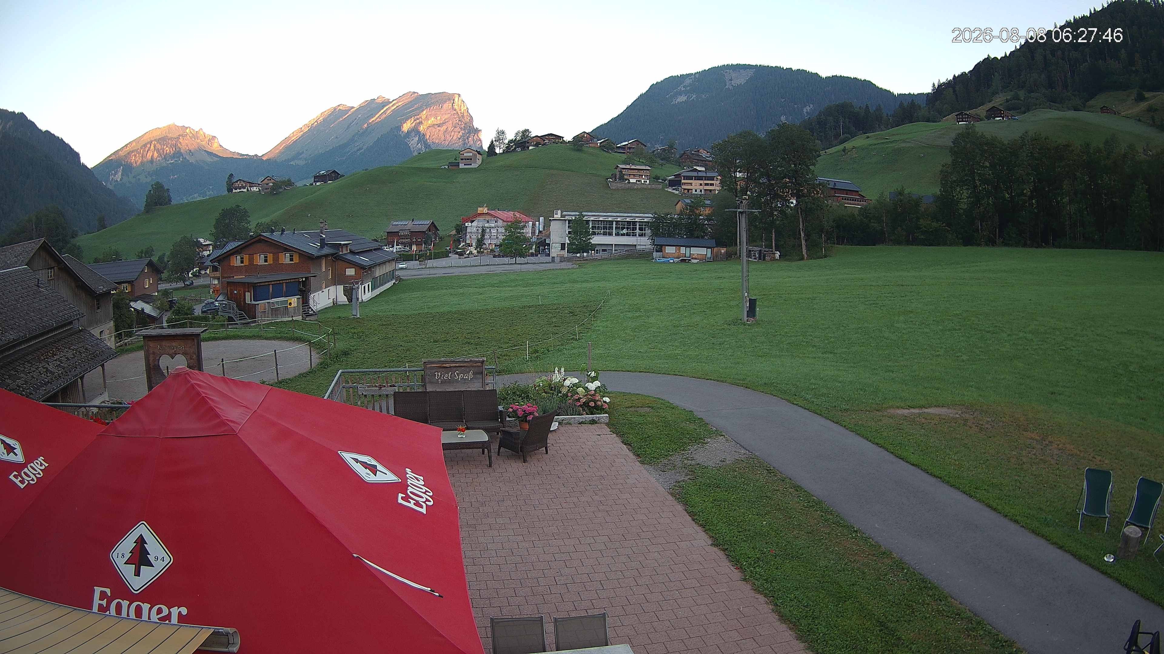 Archiv Foto Webcam Schrannenhof am Diedamskopf