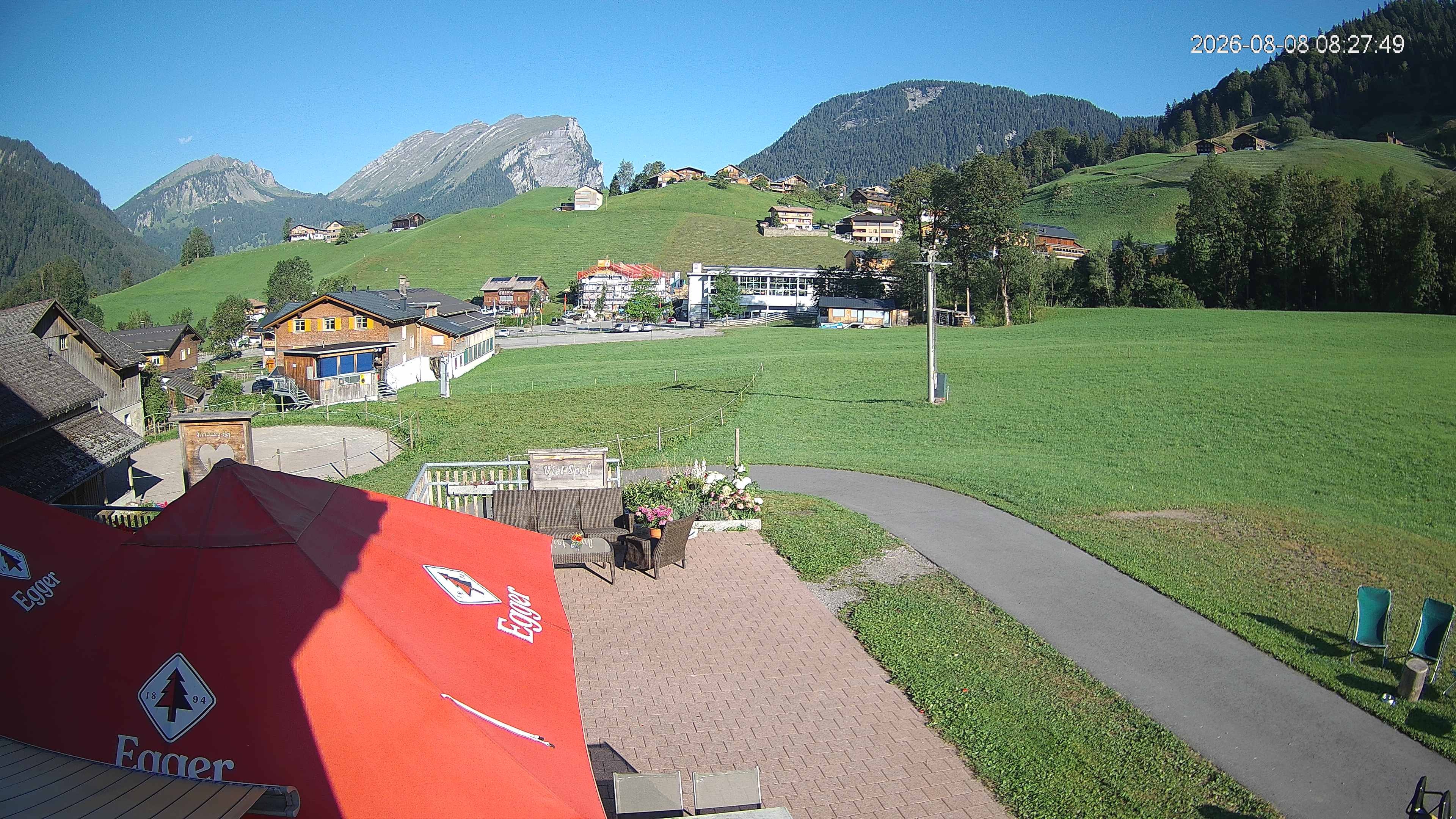 Archiv Foto Webcam Schrannenhof am Diedamskopf