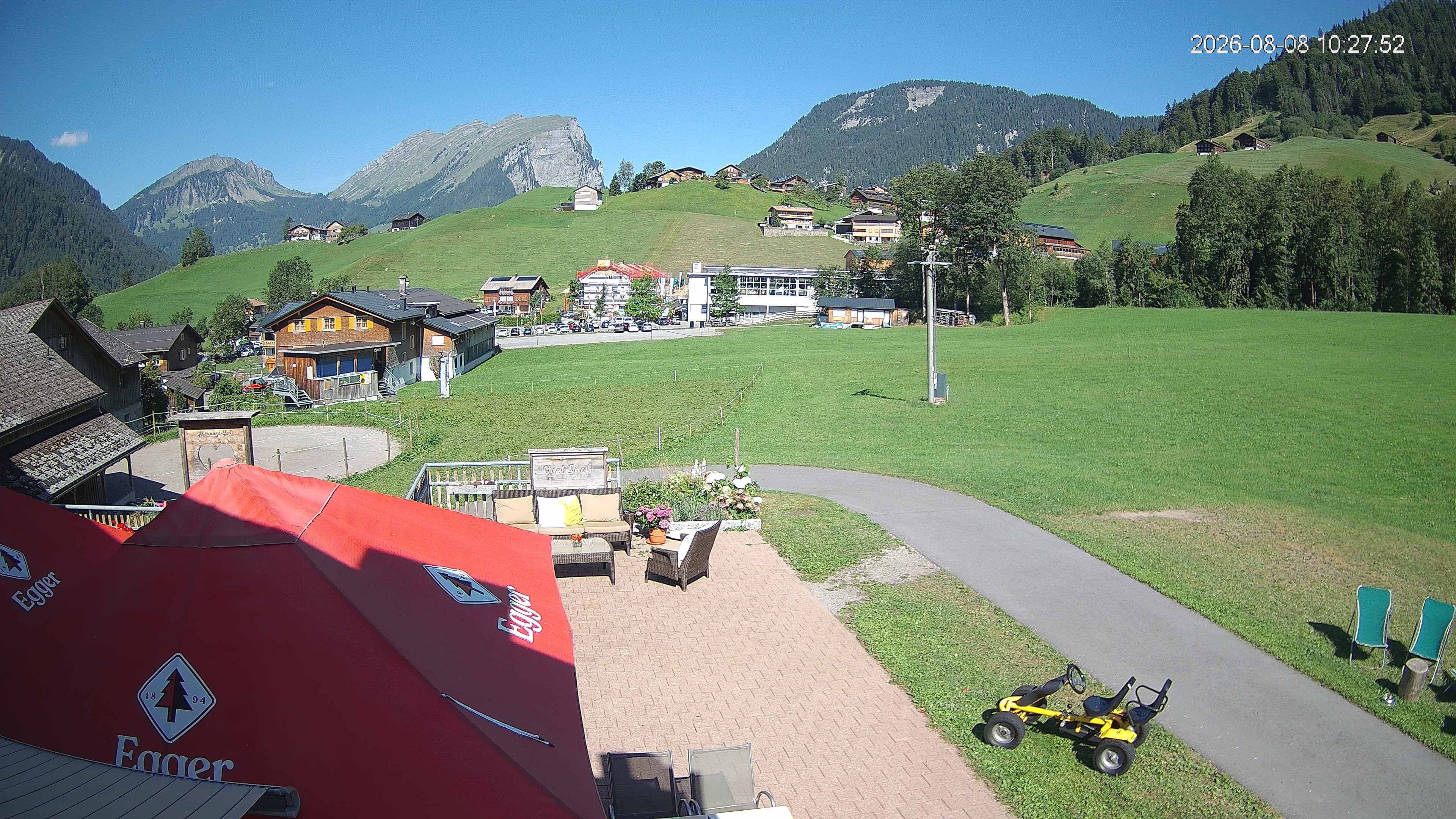 Archiv Foto Webcam Schrannenhof am Diedamskopf