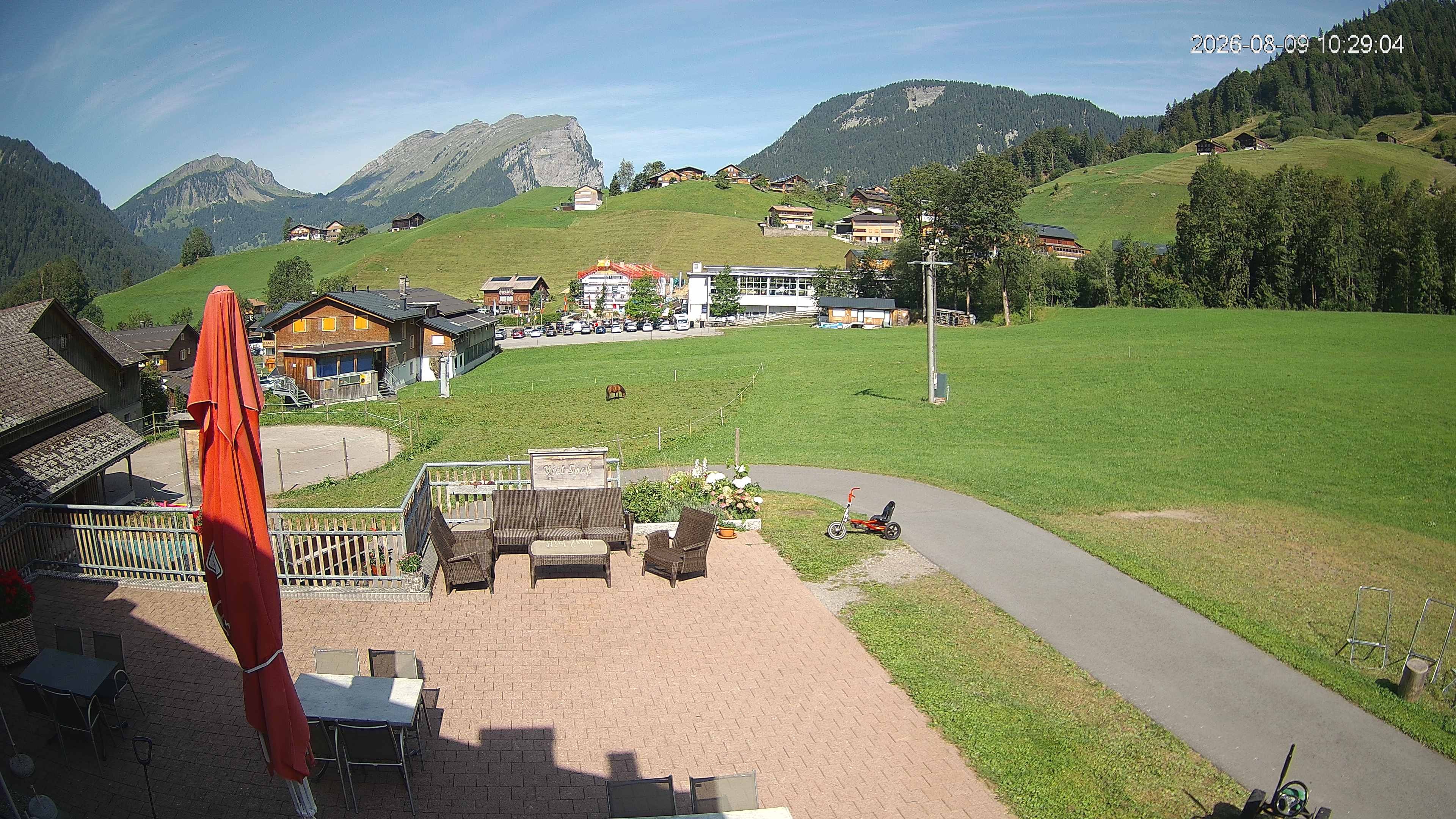 Archiv Foto Webcam Schrannenhof am Diedamskopf