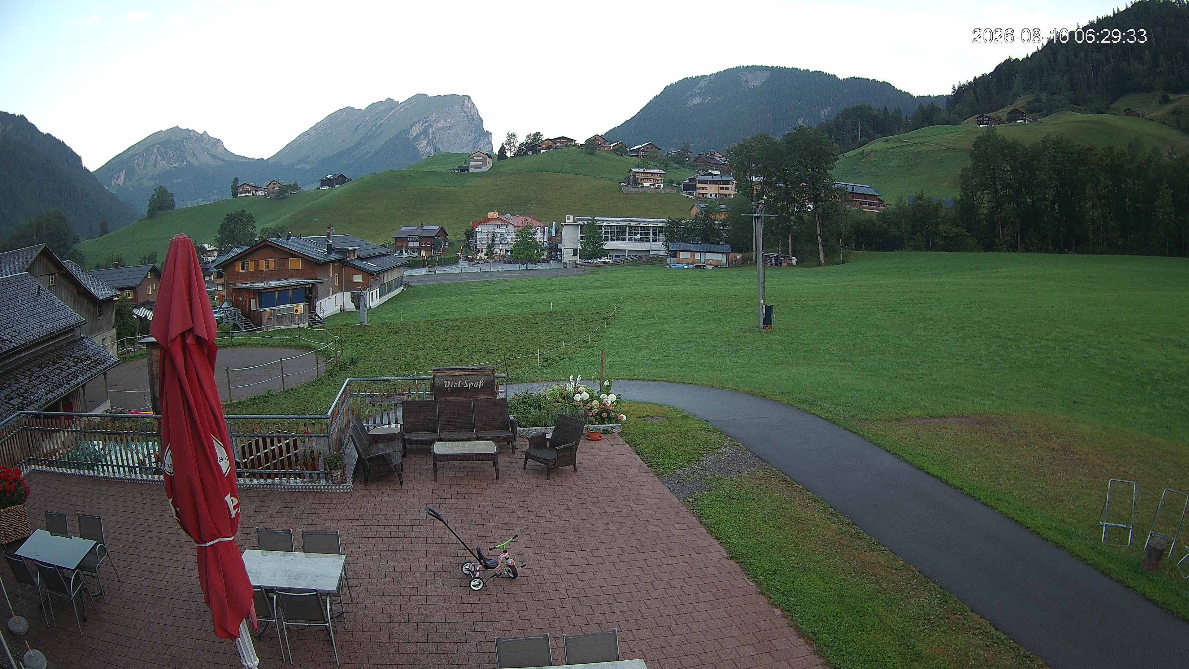 Archiv Foto Webcam Schrannenhof am Diedamskopf