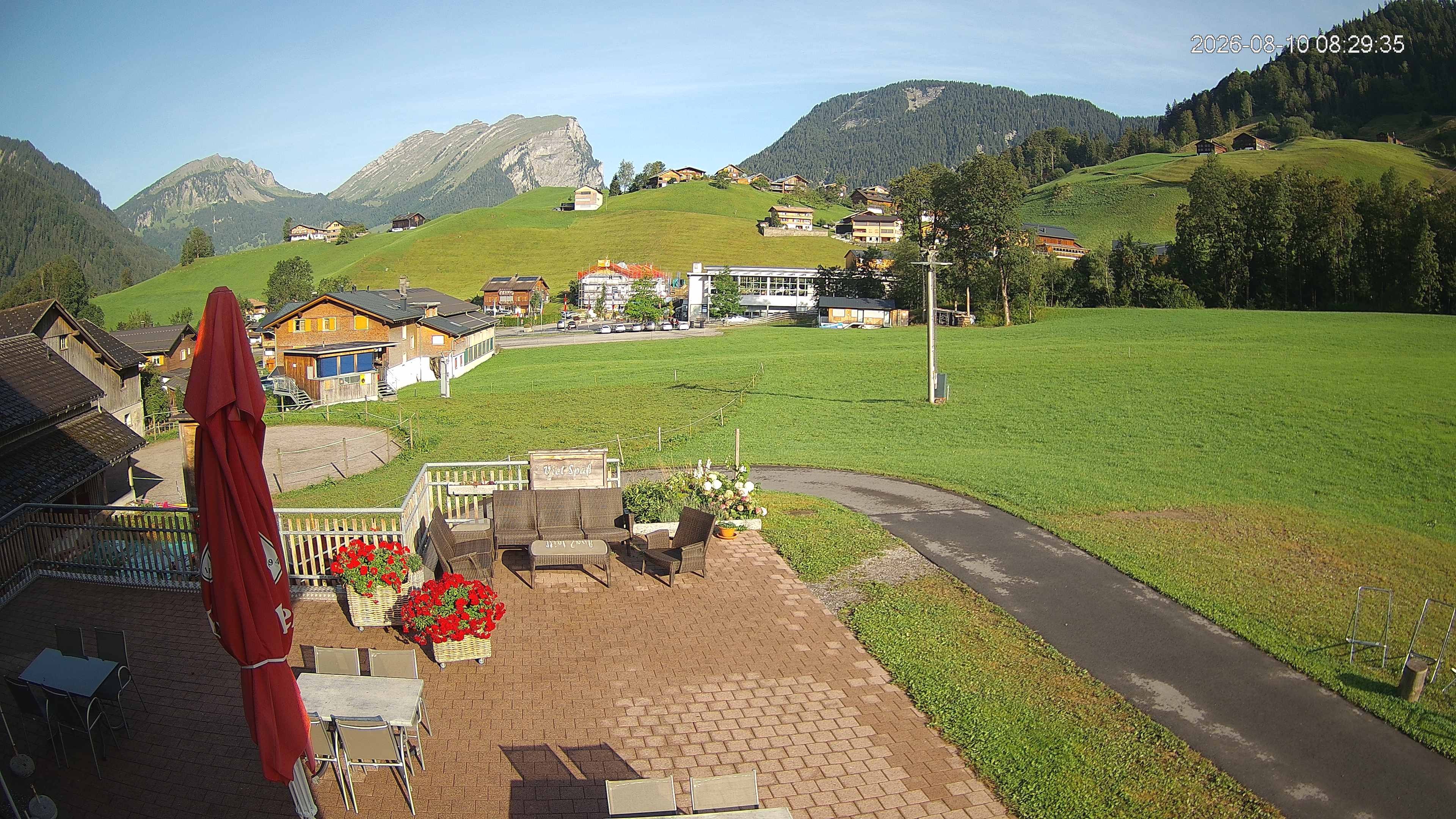 Archiv Foto Webcam Schrannenhof am Diedamskopf