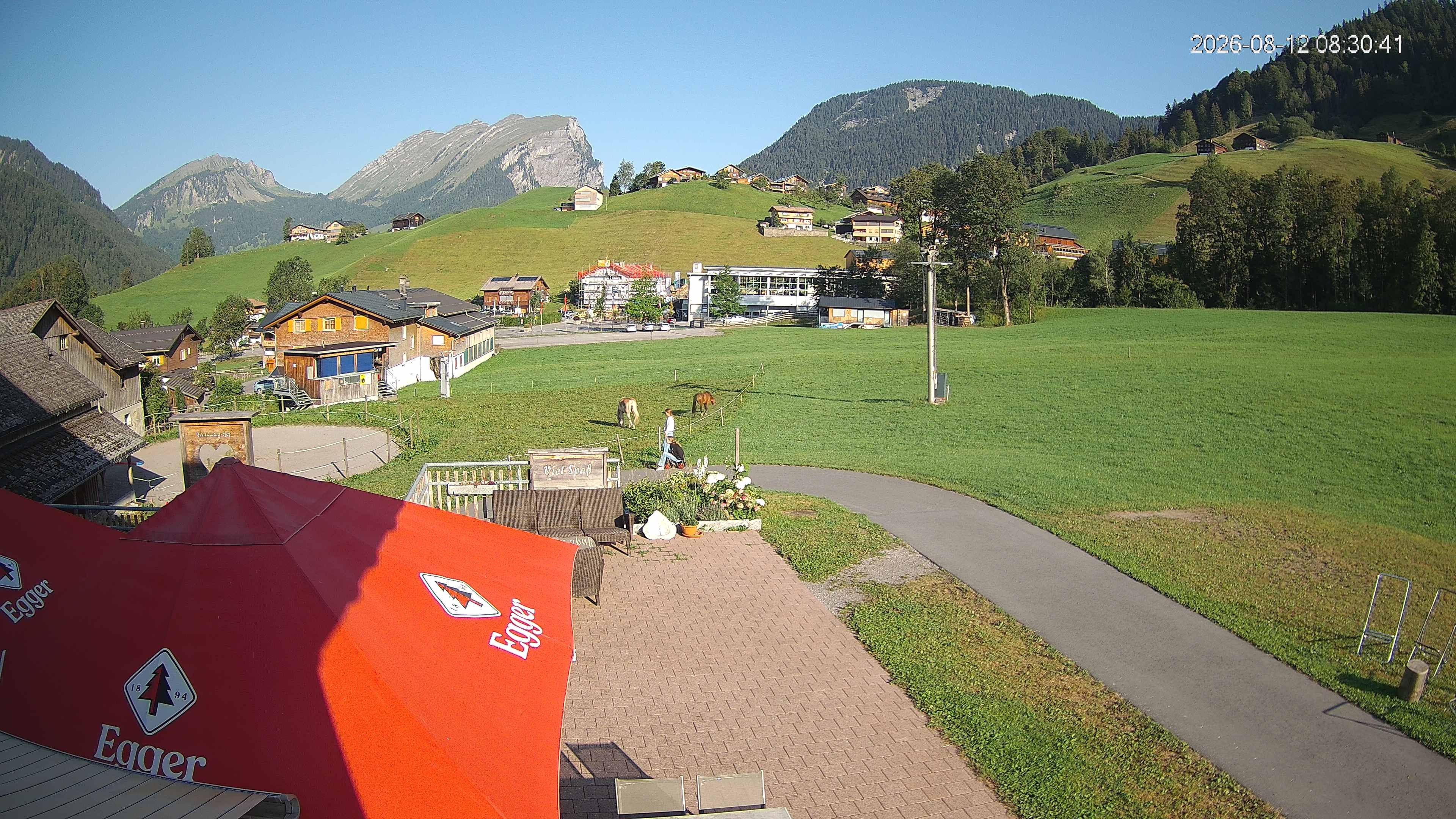 Archiv Foto Webcam Schrannenhof am Diedamskopf