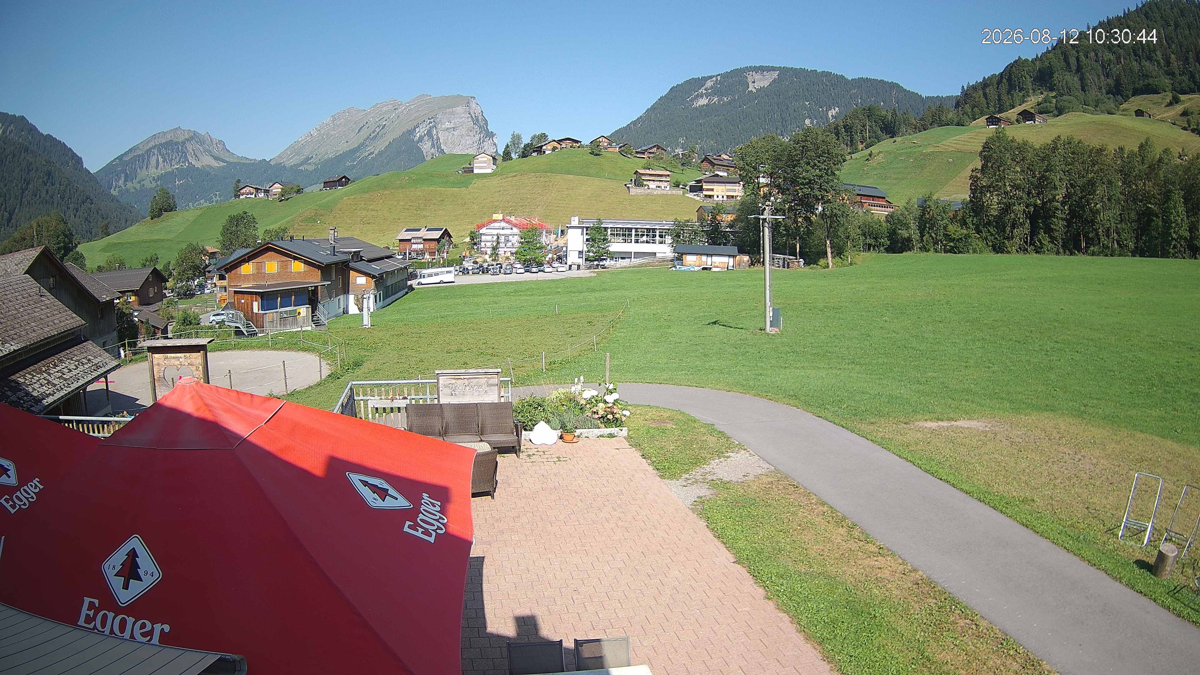 Archiv Foto Webcam Schrannenhof am Diedamskopf