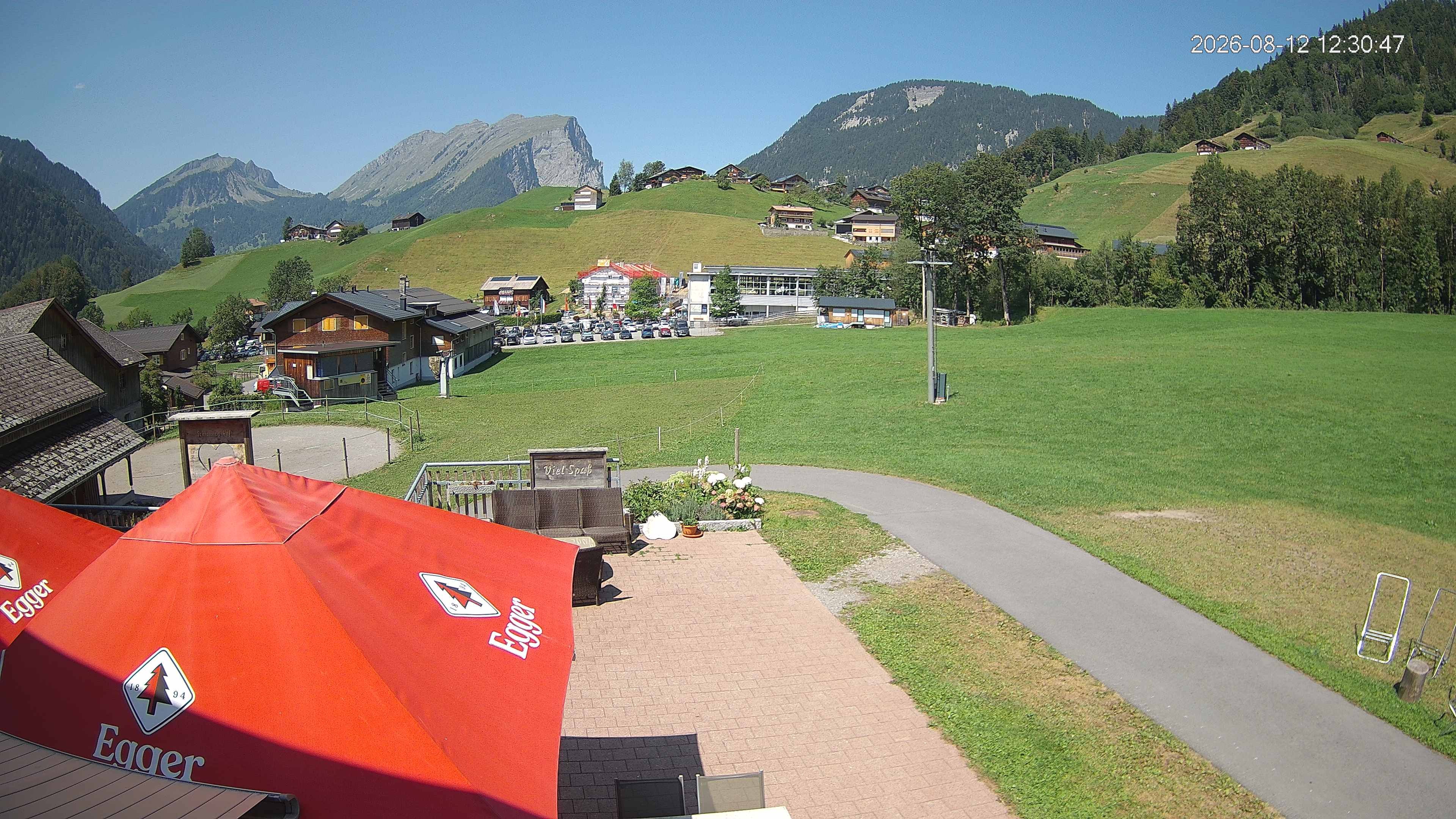 Archiv Foto Webcam Schrannenhof am Diedamskopf