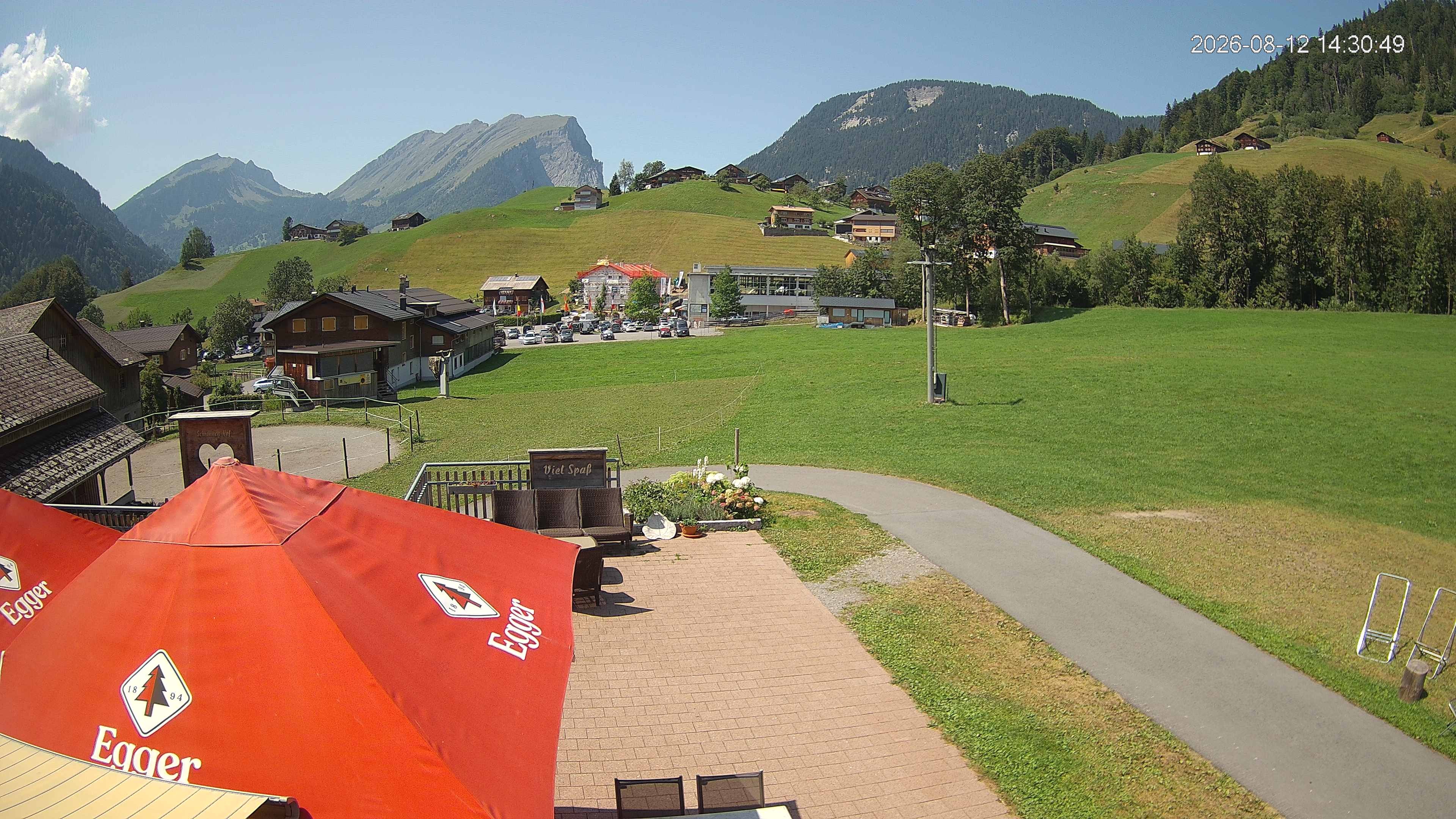 Archiv Foto Webcam Schrannenhof am Diedamskopf
