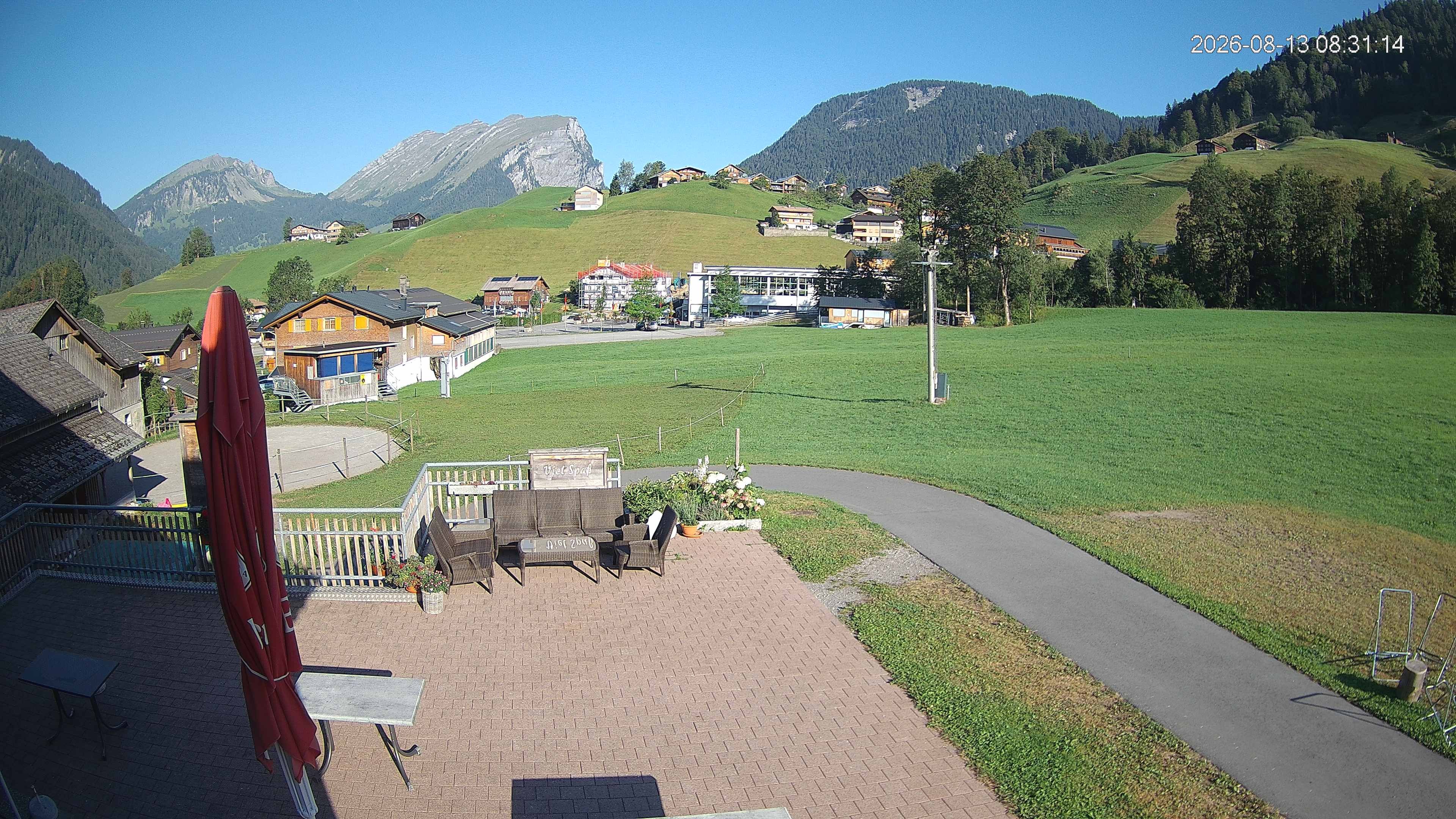Archiv Foto Webcam Schrannenhof am Diedamskopf