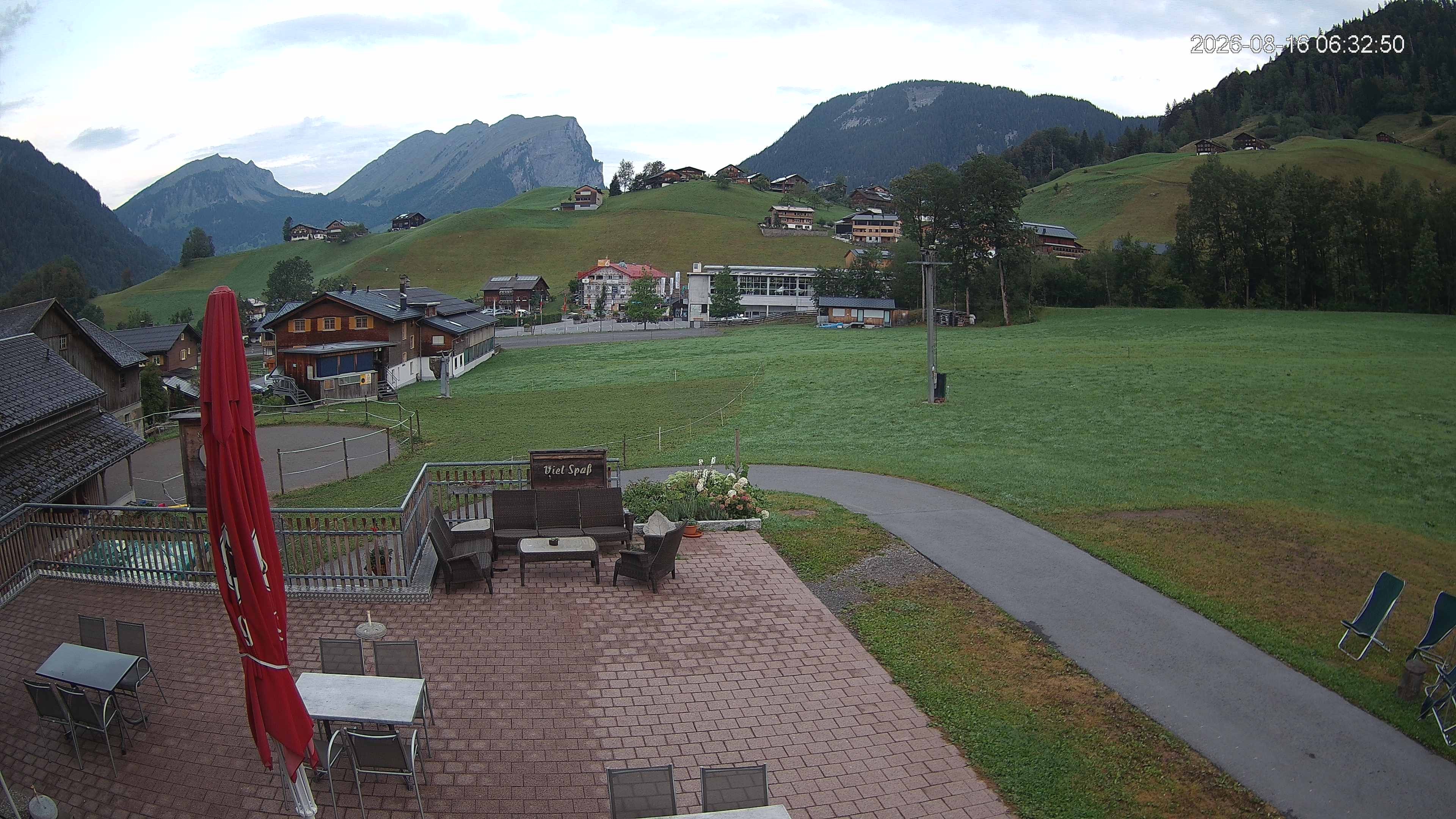 Archiv Foto Webcam Schrannenhof am Diedamskopf