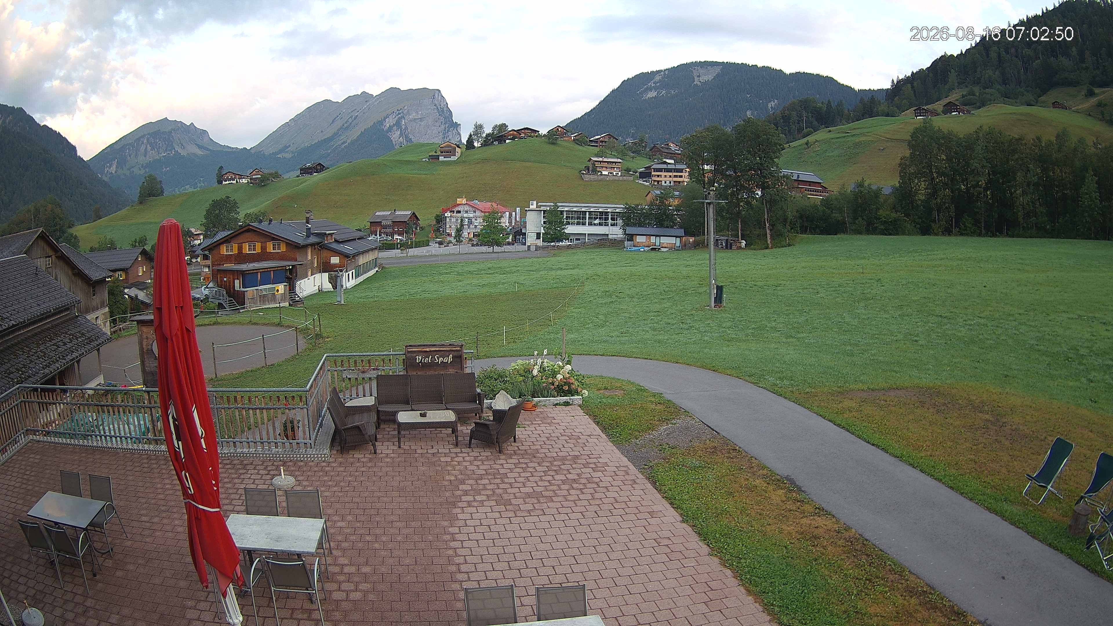 Archiv Foto Webcam Schrannenhof am Diedamskopf