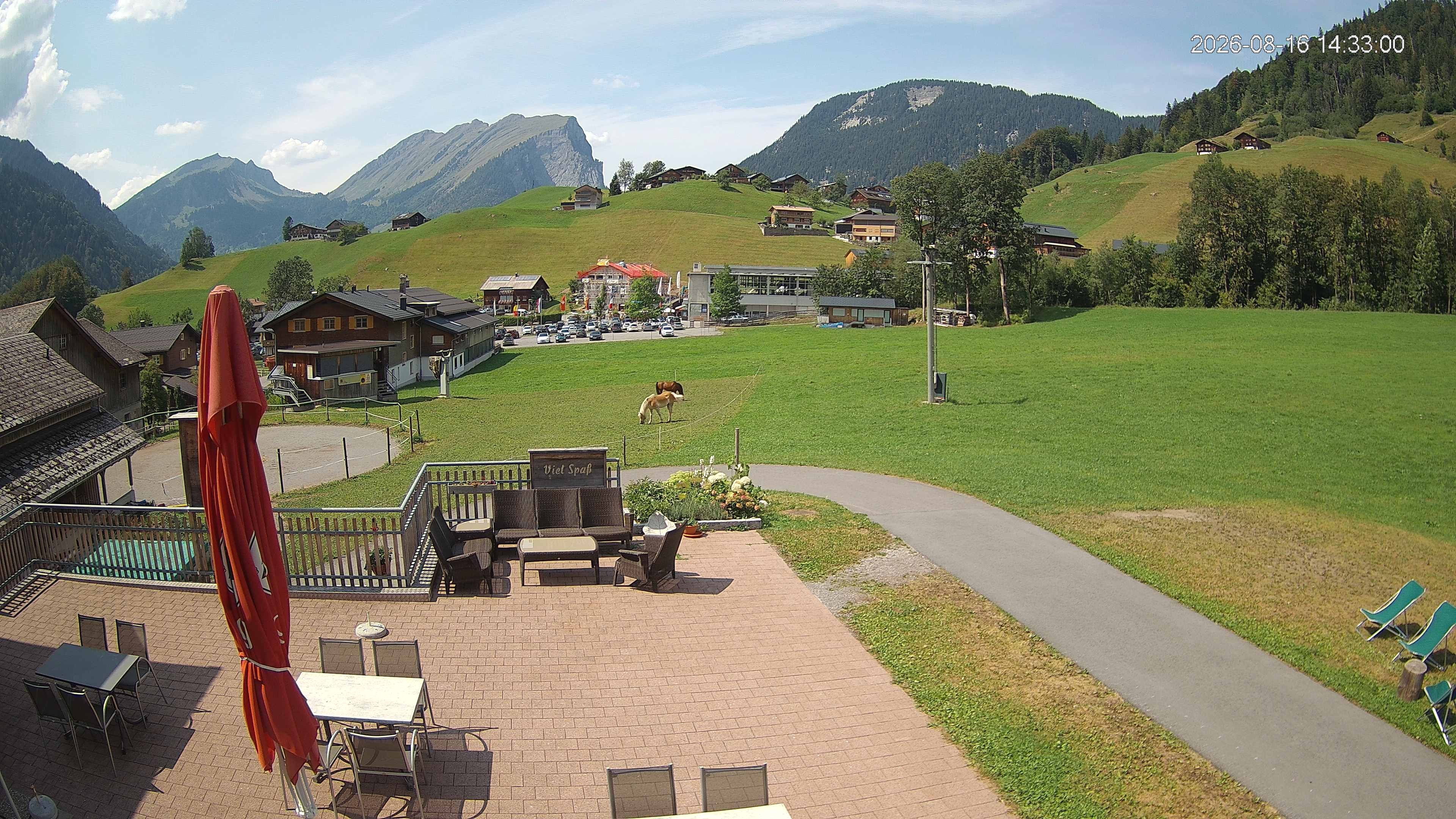Archiv Foto Webcam Schrannenhof am Diedamskopf