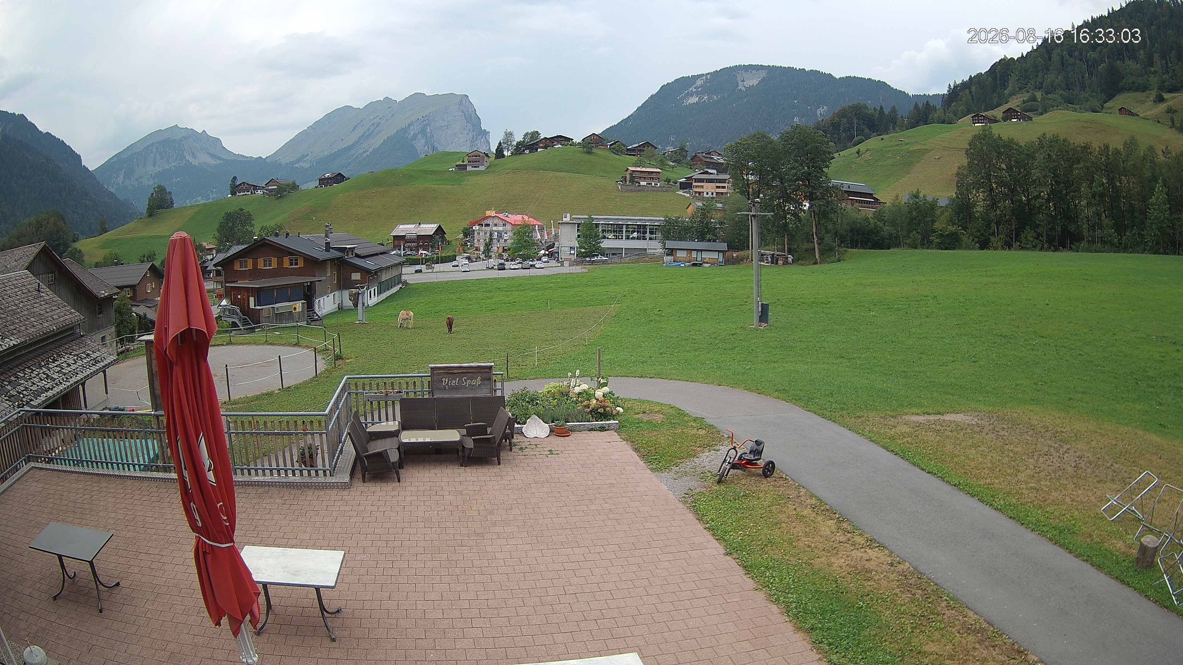 Archiv Foto Webcam Schrannenhof am Diedamskopf