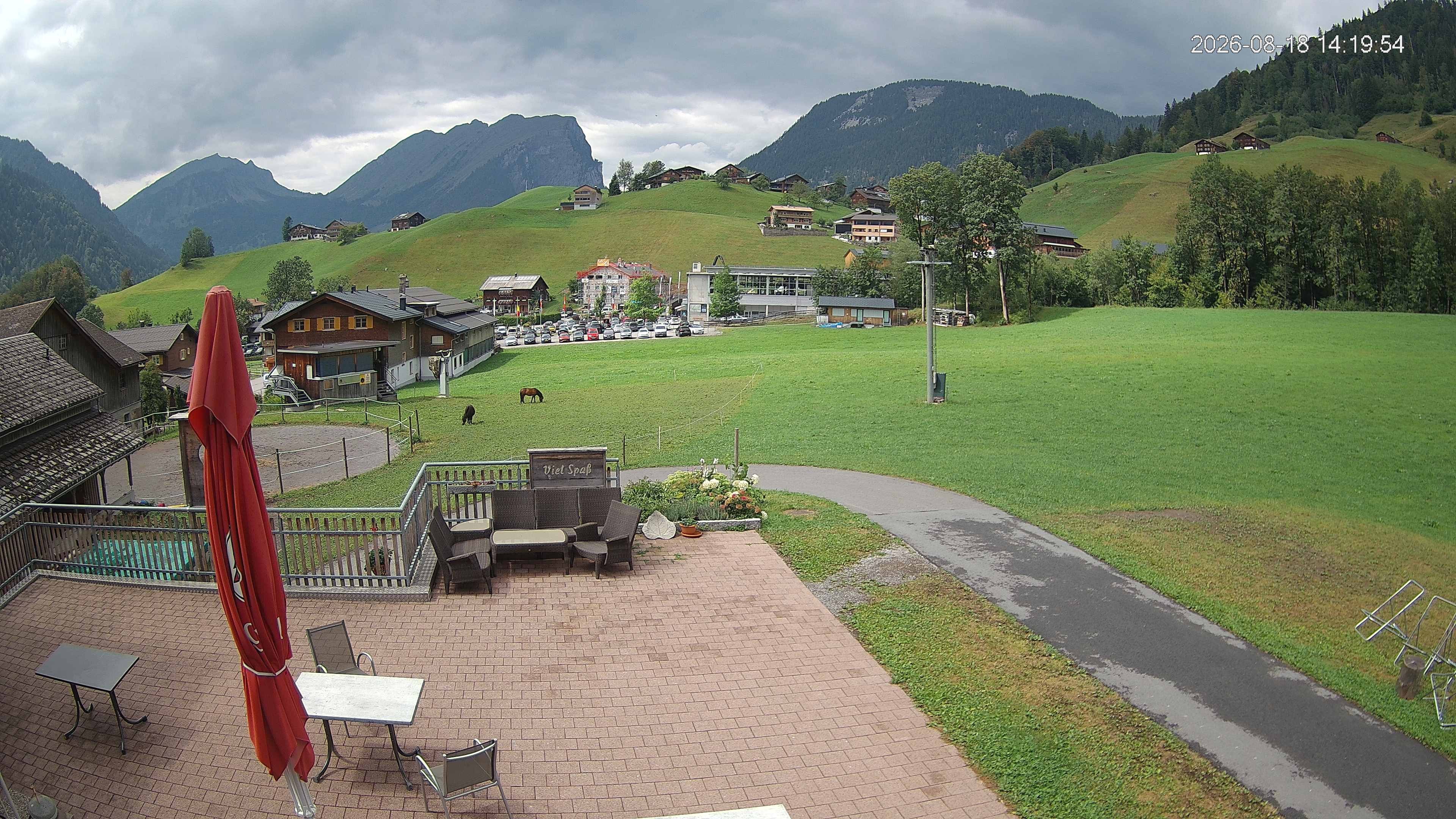 Archiv Foto Webcam Schrannenhof am Diedamskopf