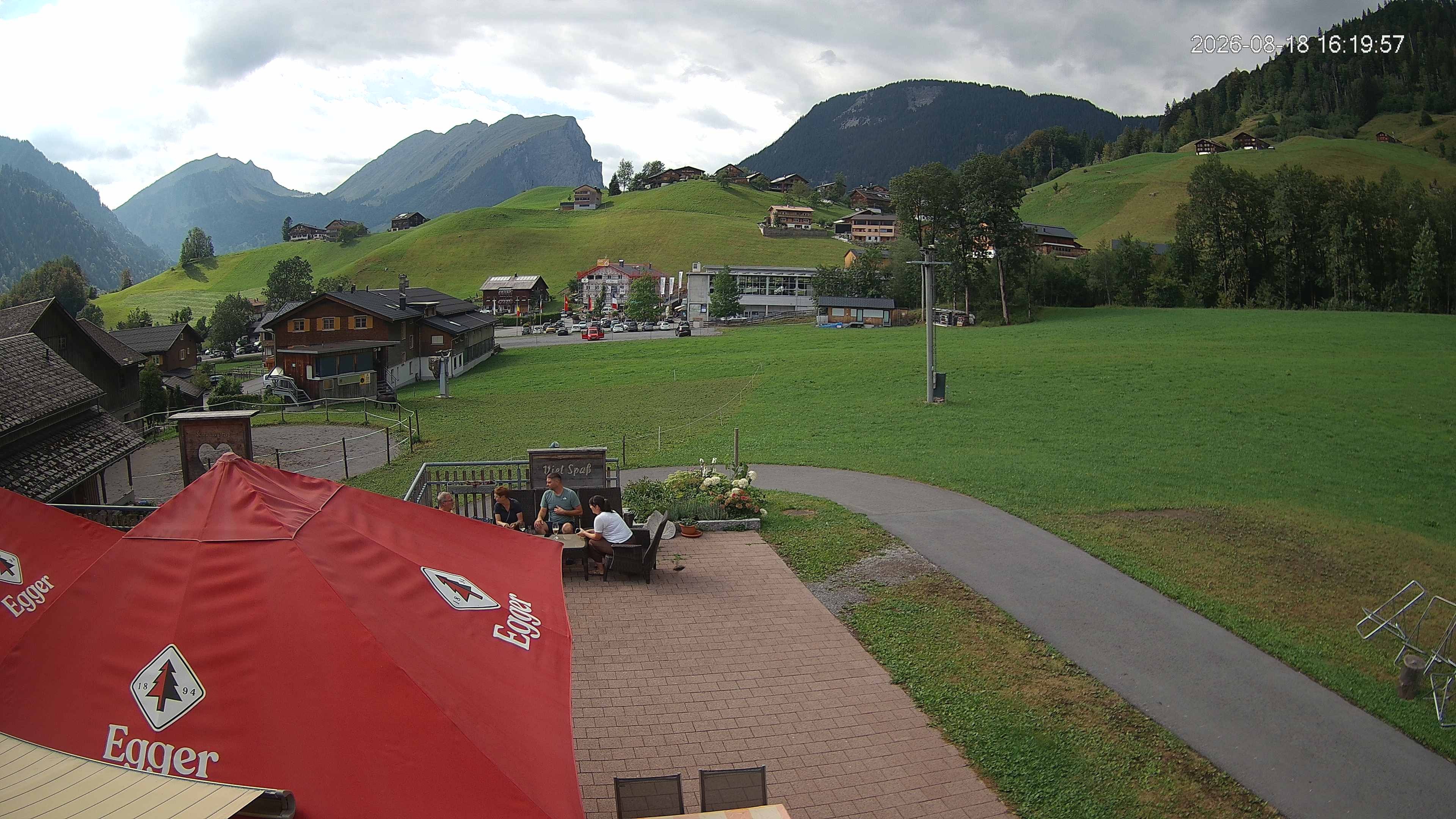 Archiv Foto Webcam Schrannenhof am Diedamskopf