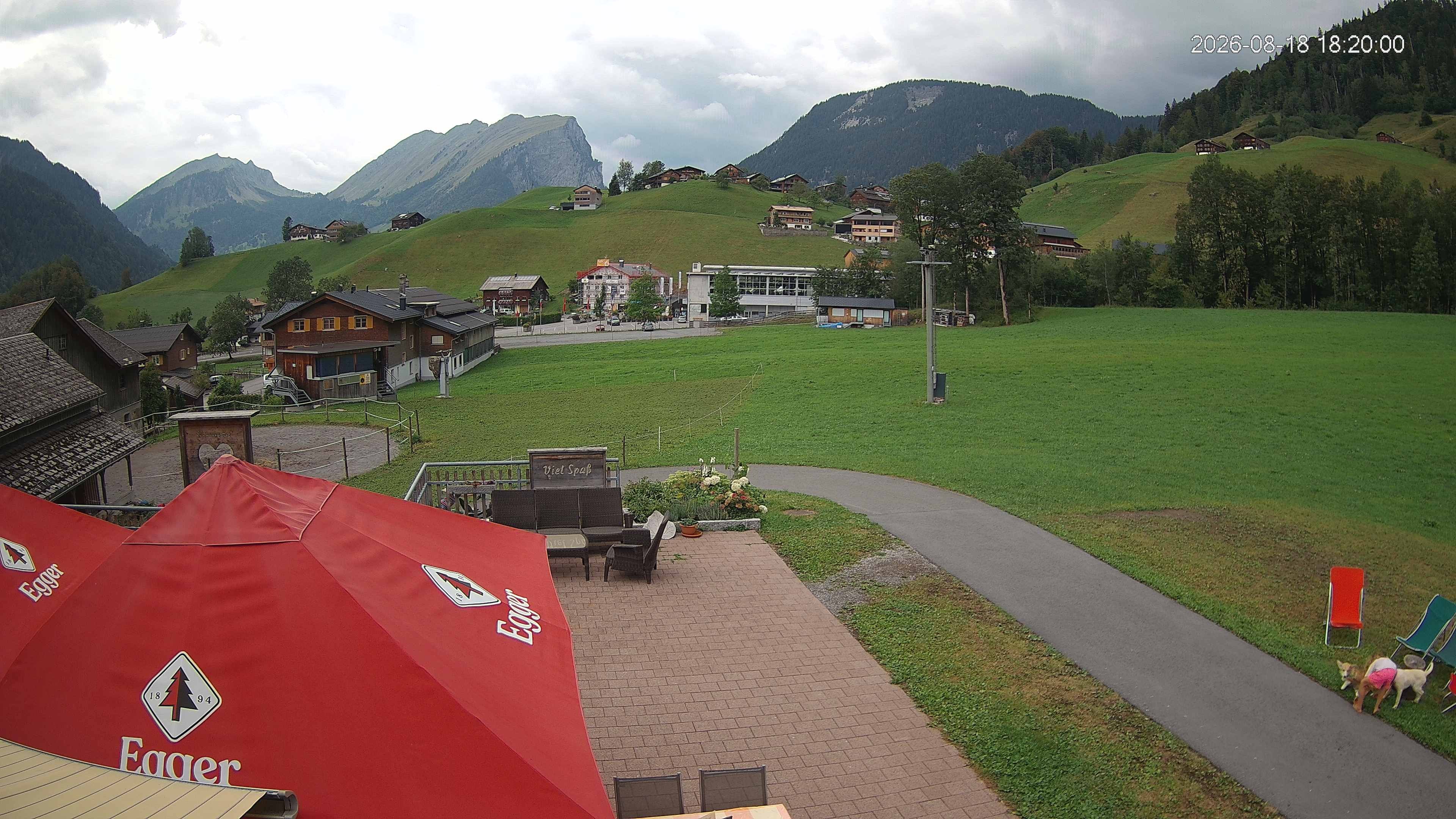 Archiv Foto Webcam Schrannenhof am Diedamskopf