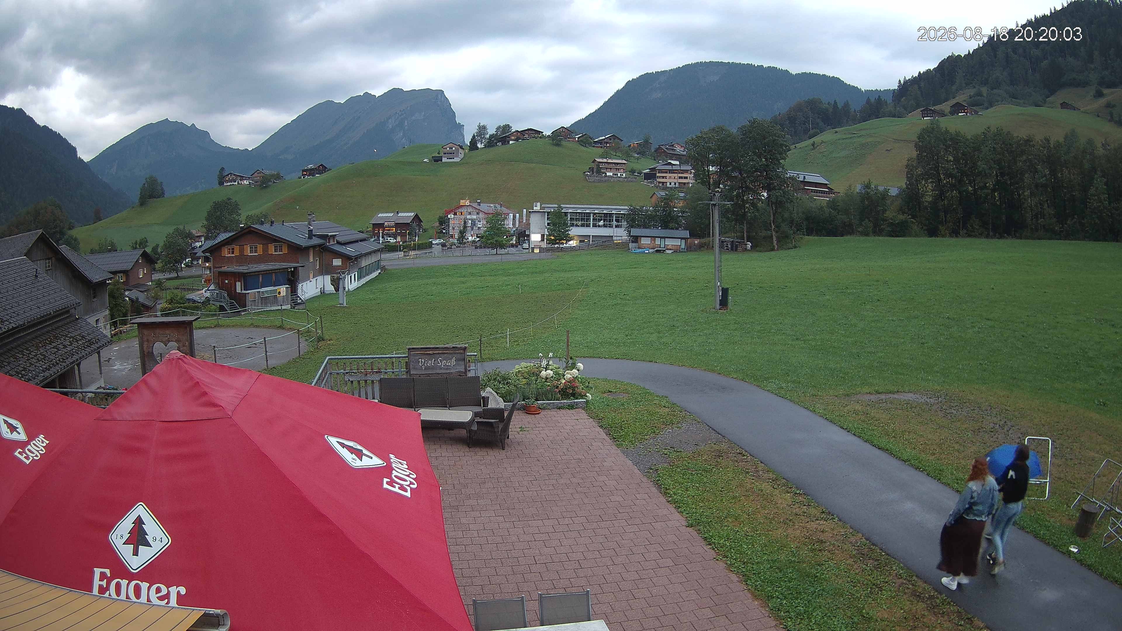 Archiv Foto Webcam Schrannenhof am Diedamskopf
