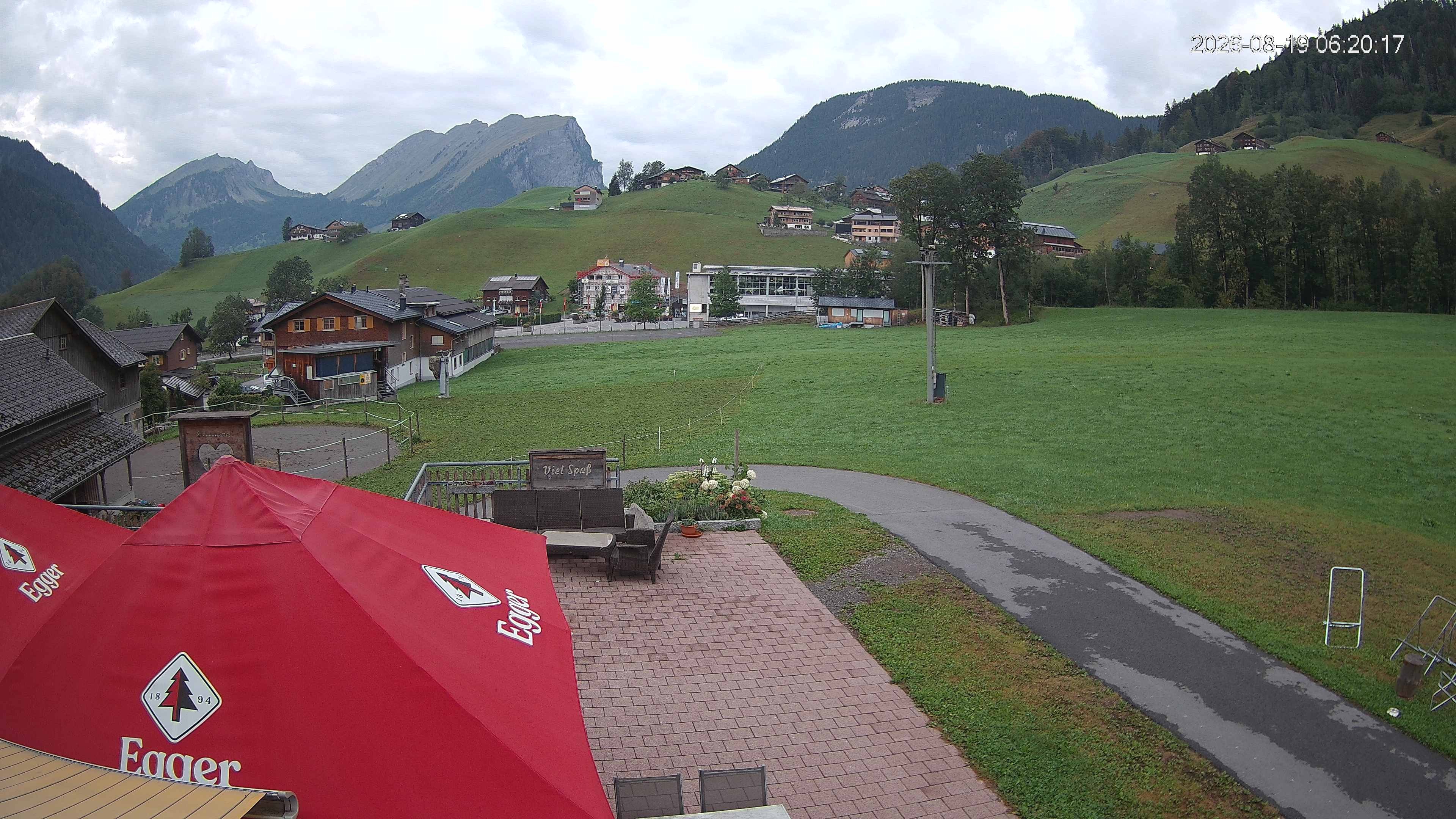 Archiv Foto Webcam Schrannenhof am Diedamskopf