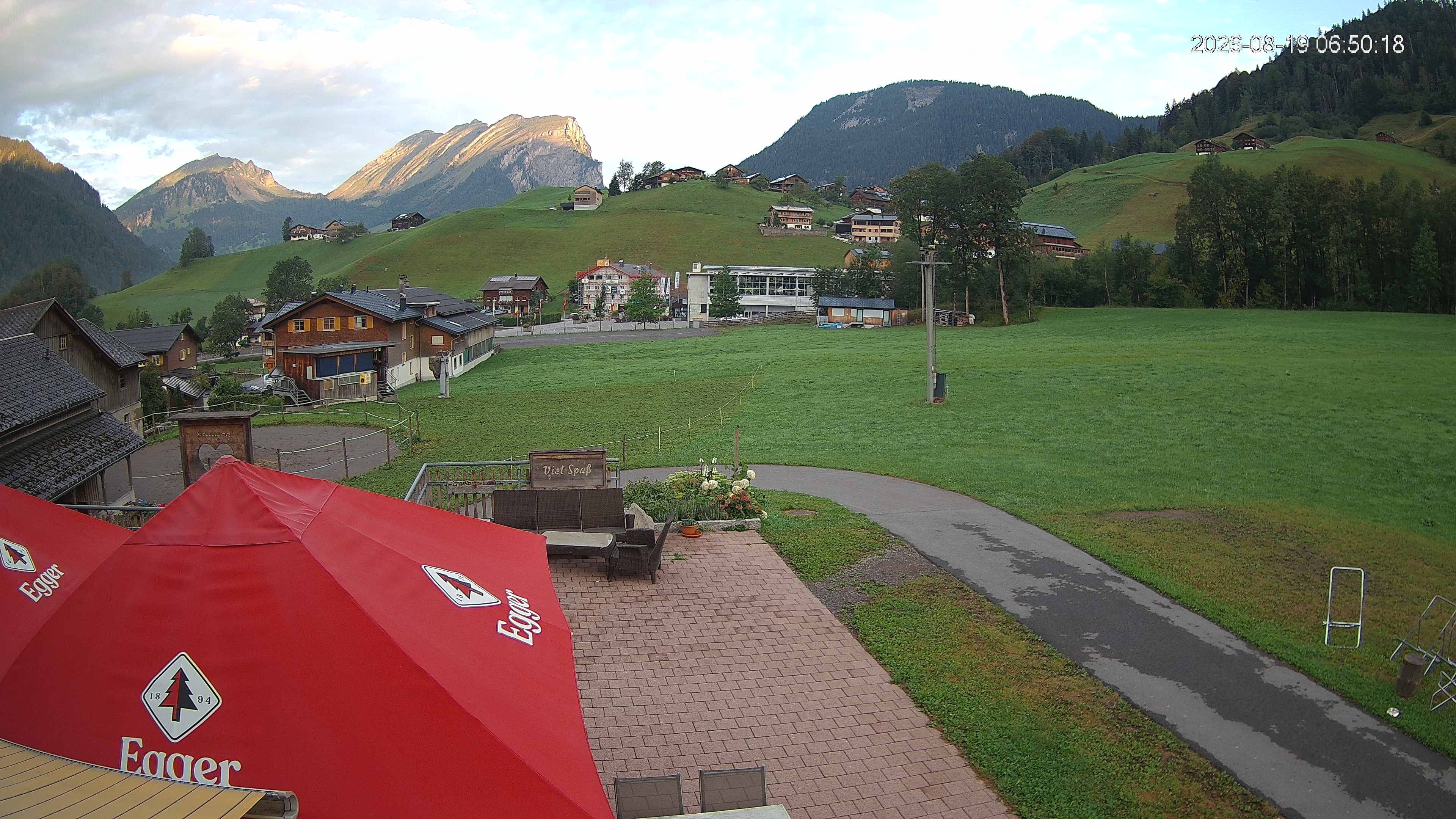 Archiv Foto Webcam Schrannenhof am Diedamskopf