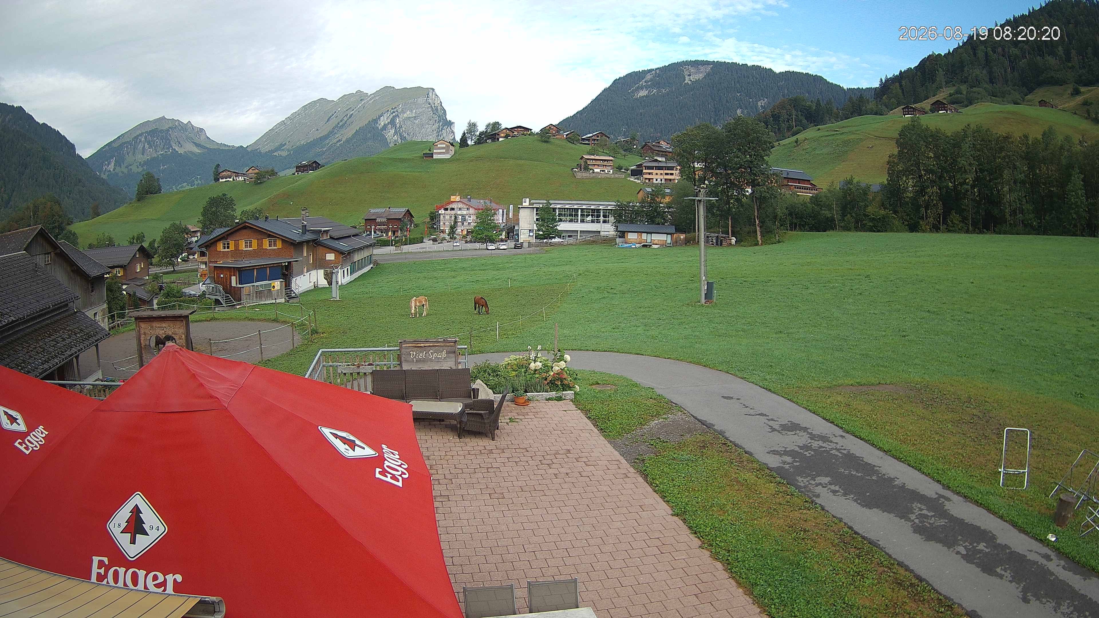 Archiv Foto Webcam Schrannenhof am Diedamskopf