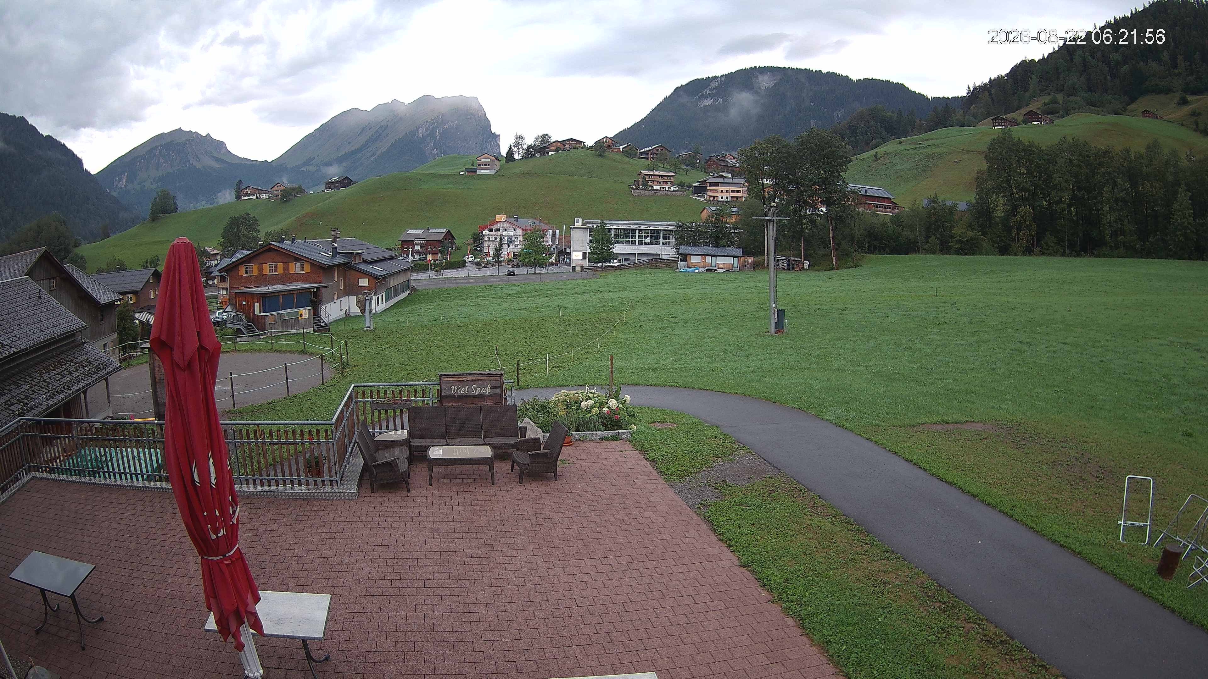 Archiv Foto Webcam Schrannenhof am Diedamskopf