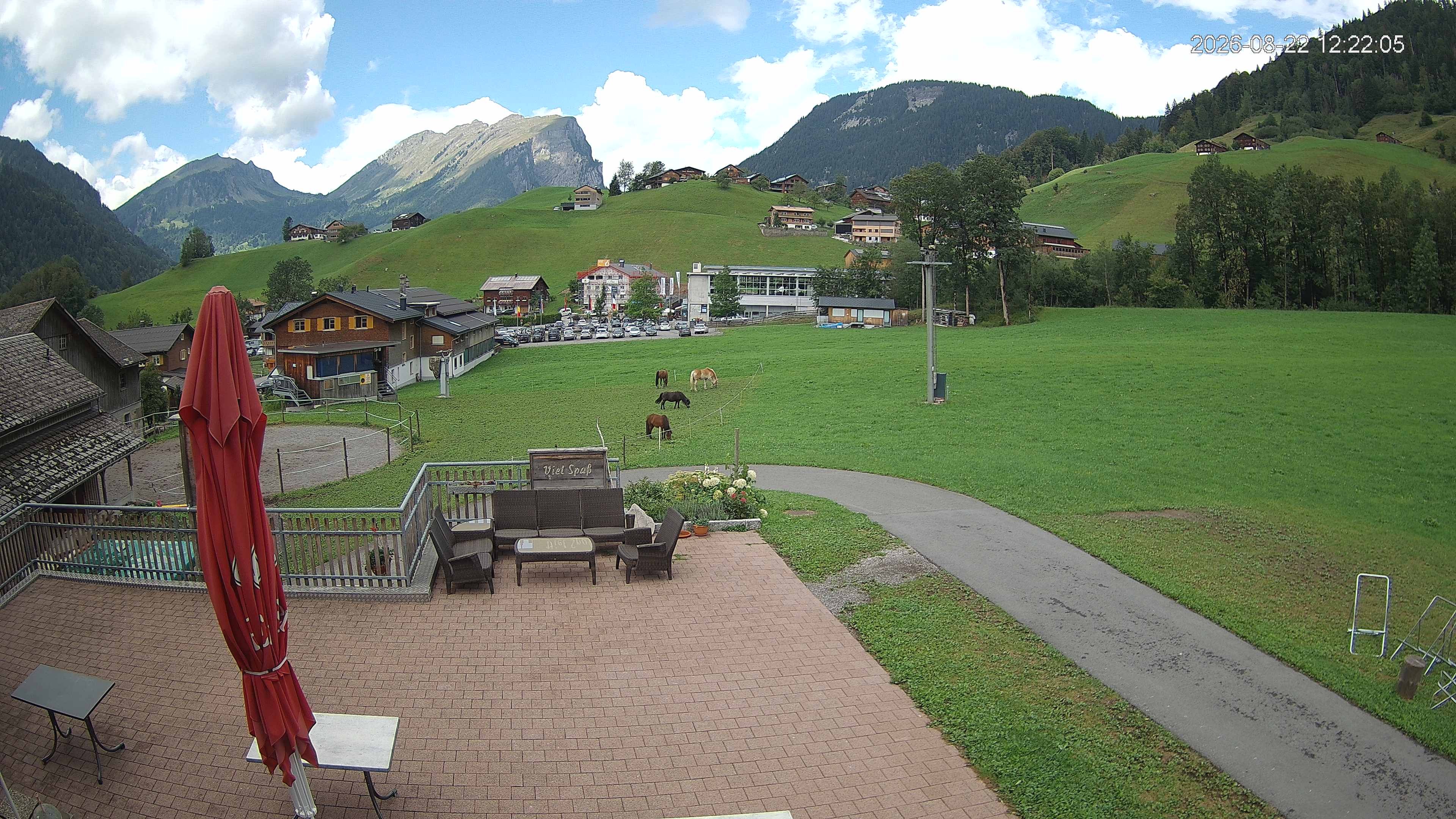 Archiv Foto Webcam Schrannenhof am Diedamskopf