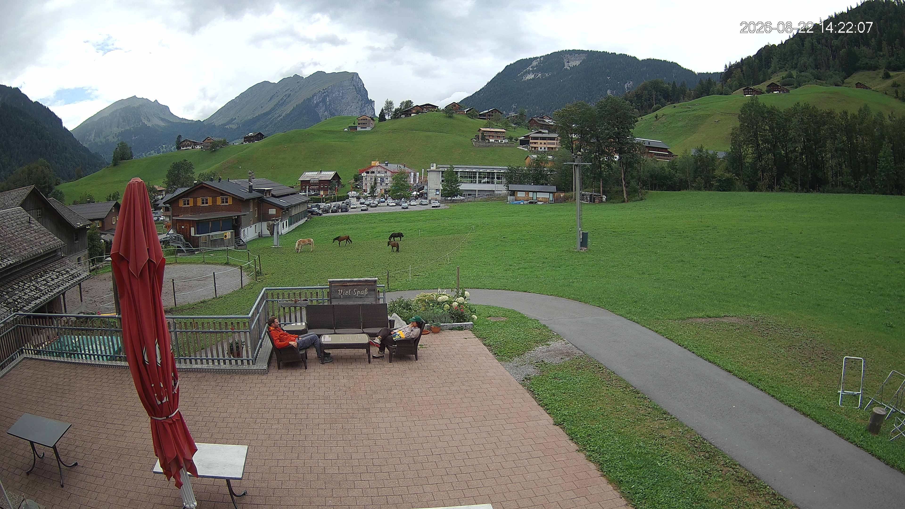 Archiv Foto Webcam Schrannenhof am Diedamskopf