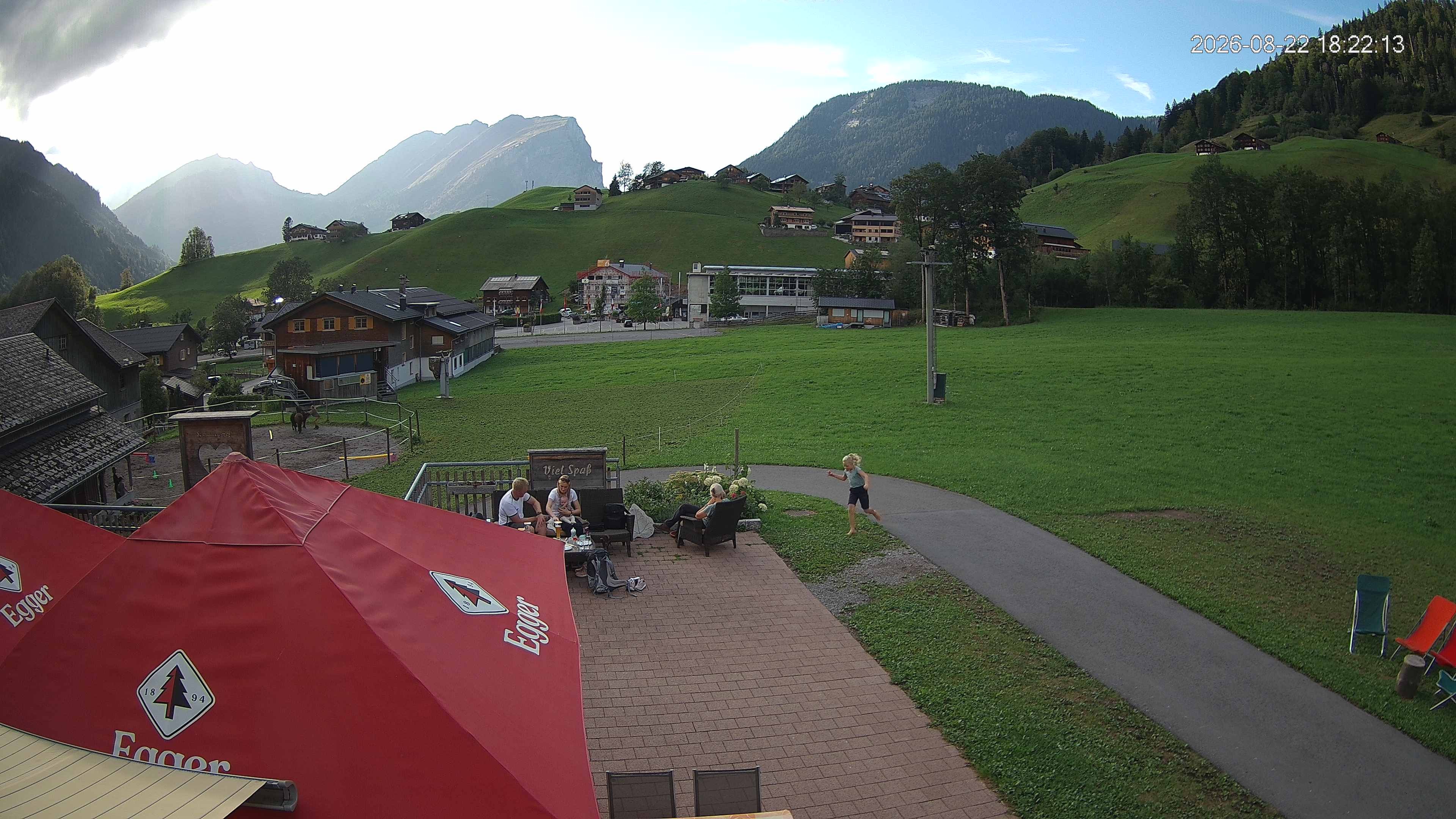 Archiv Foto Webcam Schrannenhof am Diedamskopf