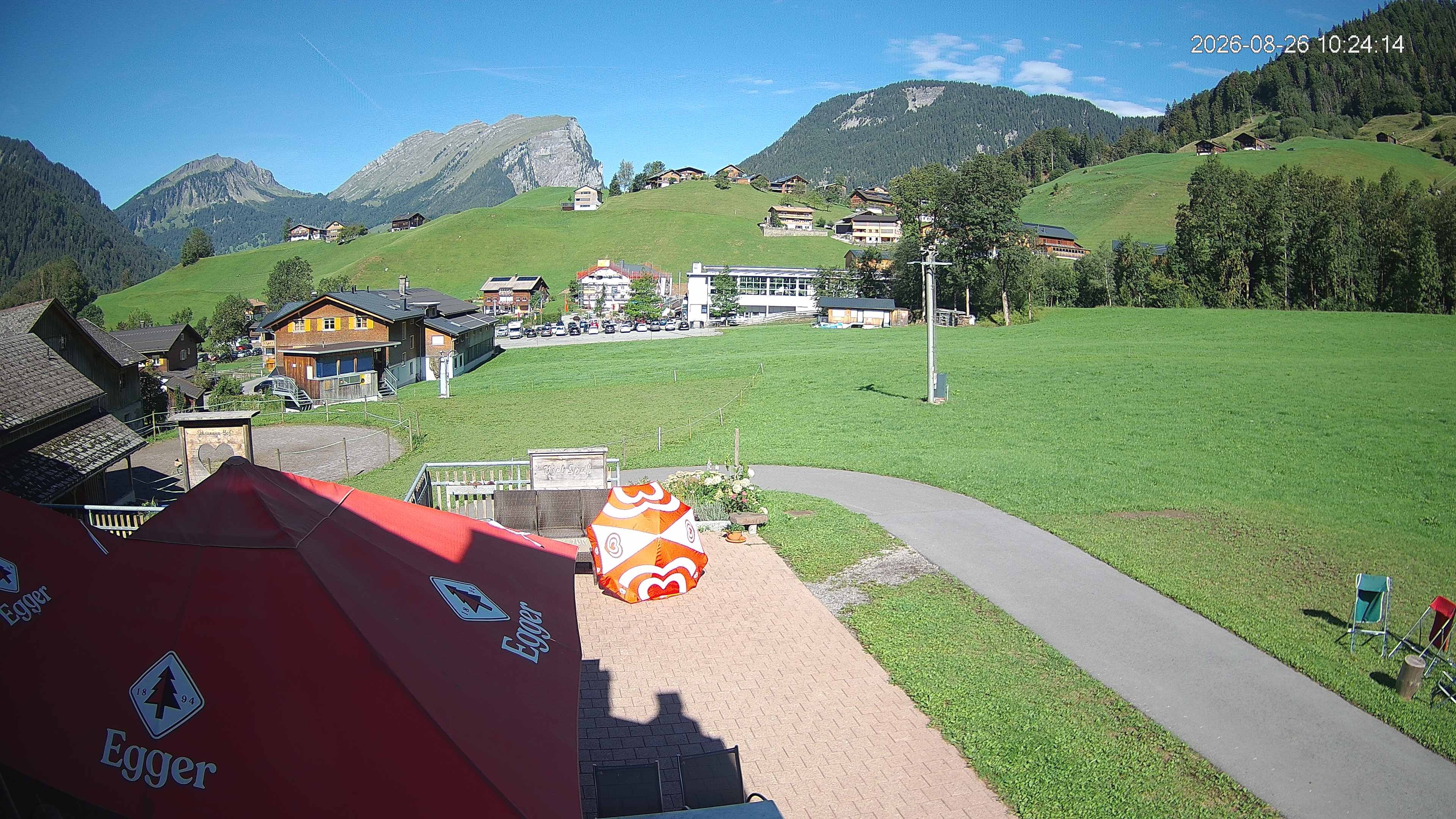 Archiv Foto Webcam Schrannenhof am Diedamskopf